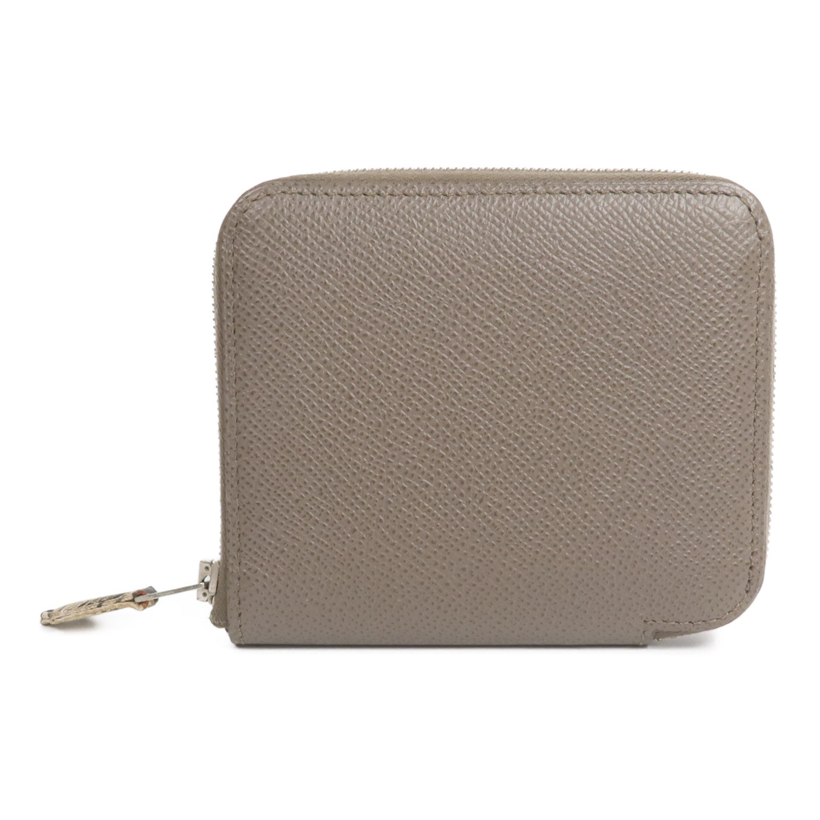 HERMES Epsom皮革Silk In Compact Wallet錢包