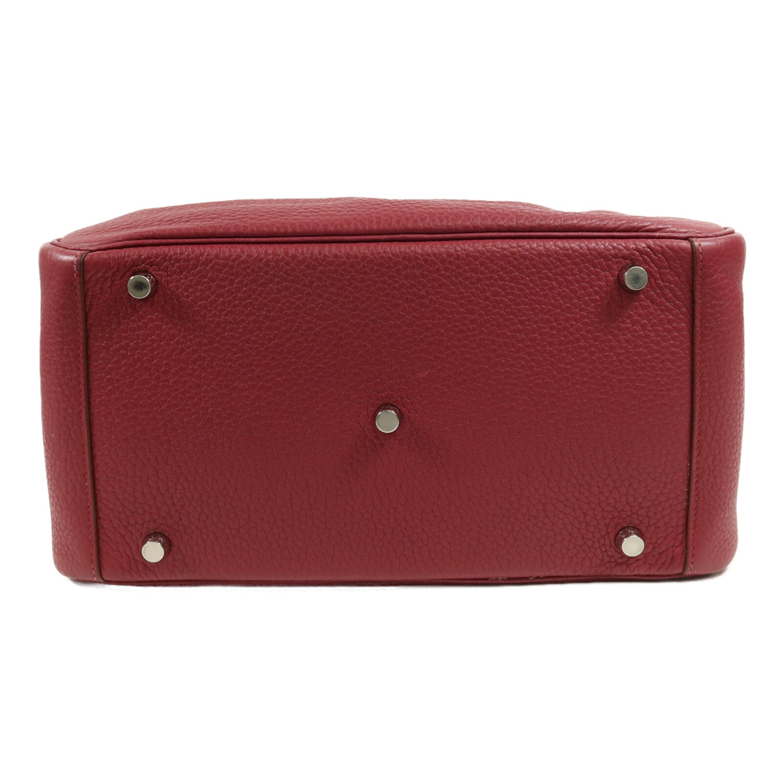 HERMES Clemence皮革Lindy 30肩背袋Ruby