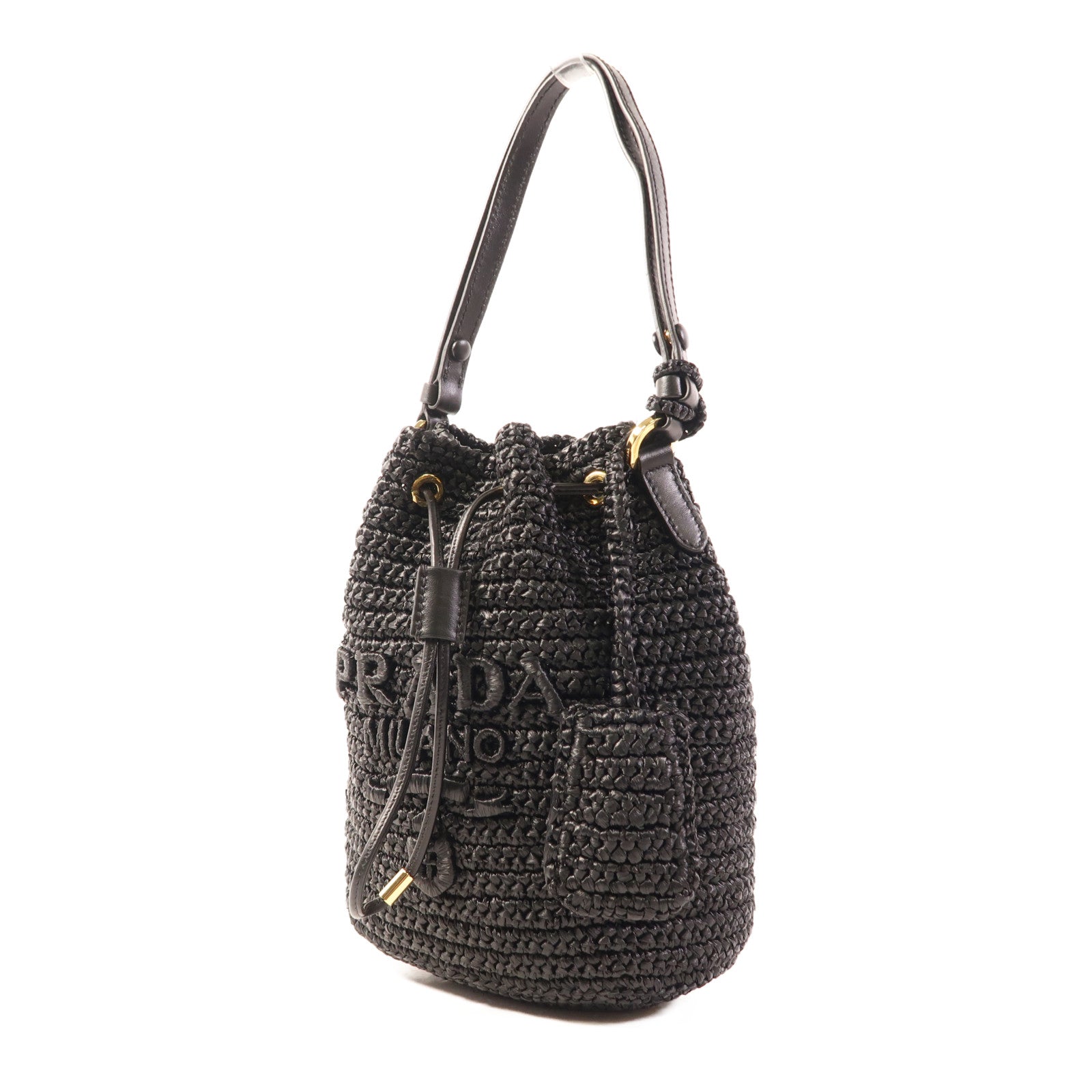 PRADA 尼龍2 Way Shoulder Bag金扣手挽肩背兩用袋