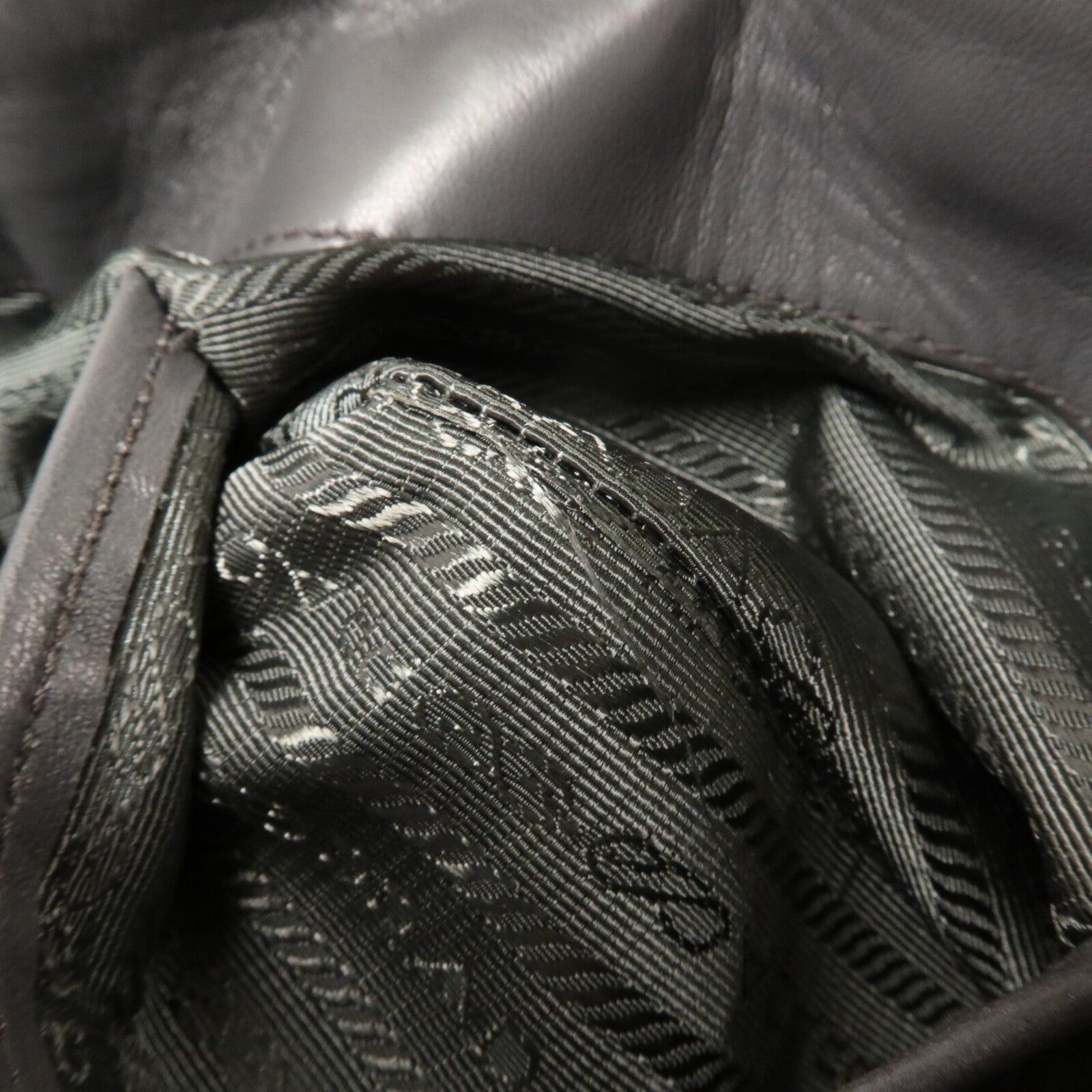 PRADA 尼龍Gaufre手挽肩背兩用袋
