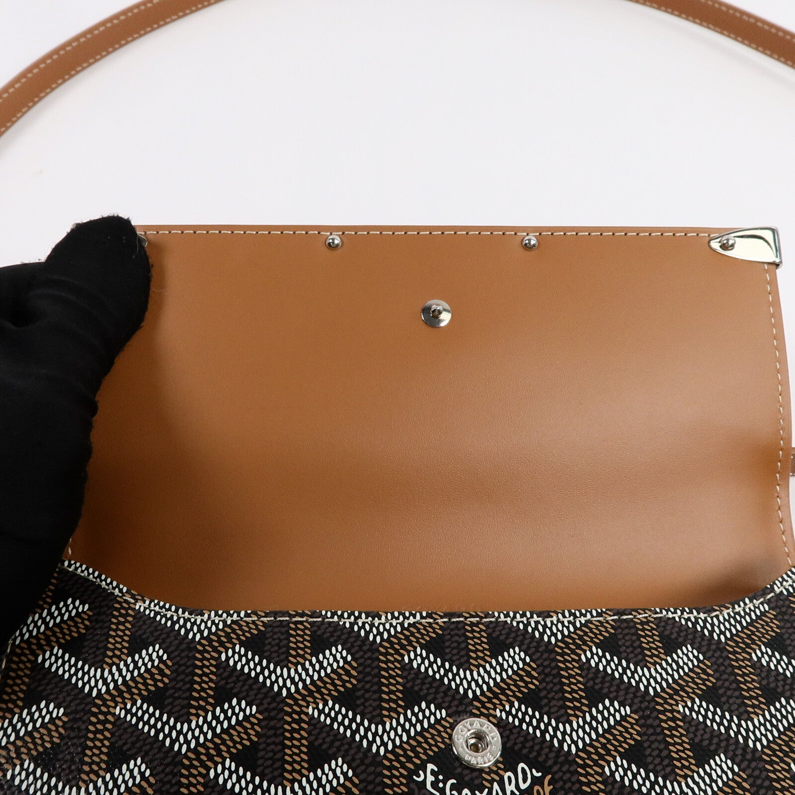 GOYARD 塗層帆布Monte-Carlo PM Clutch肩背袋