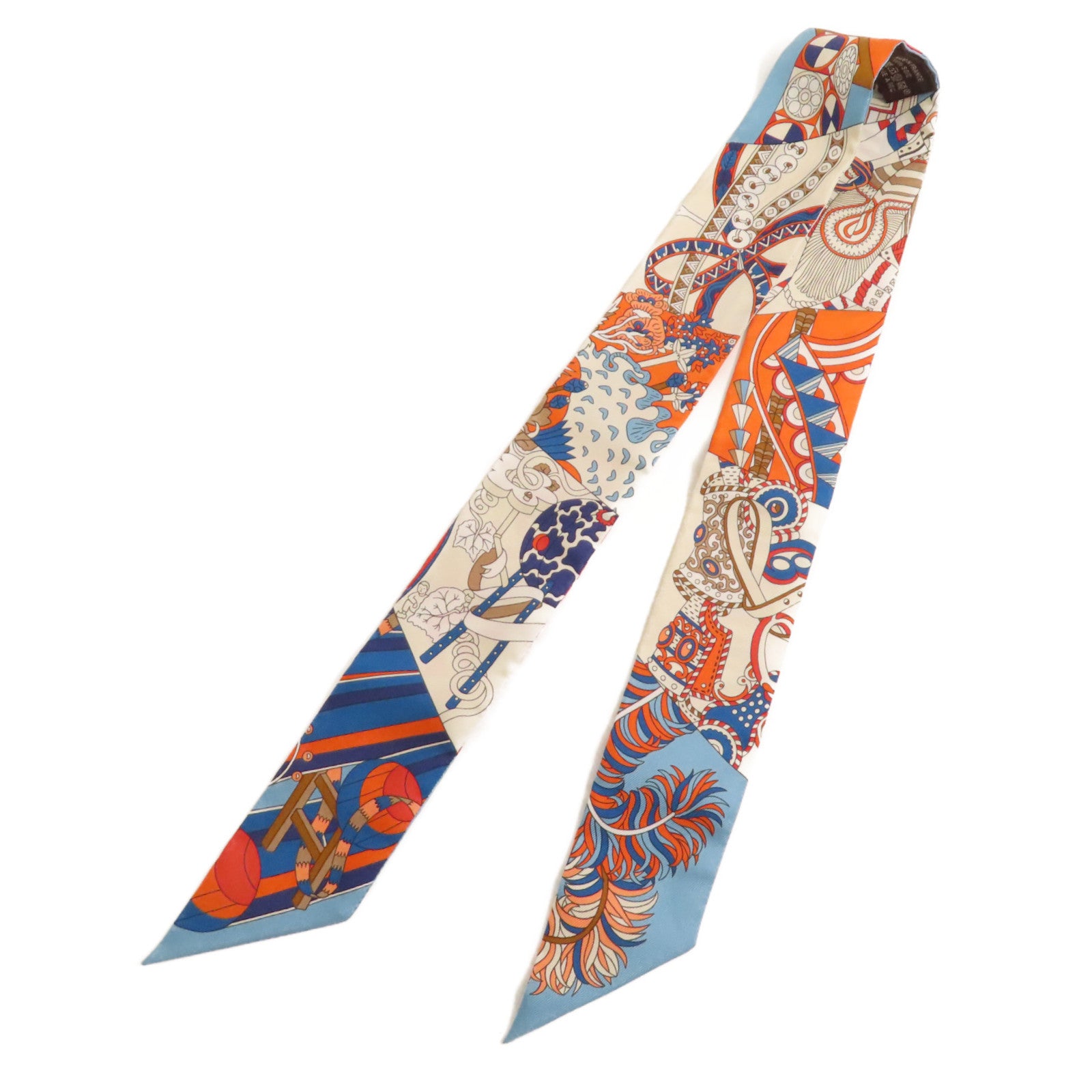 HERMES 絲質Twilly絲巾