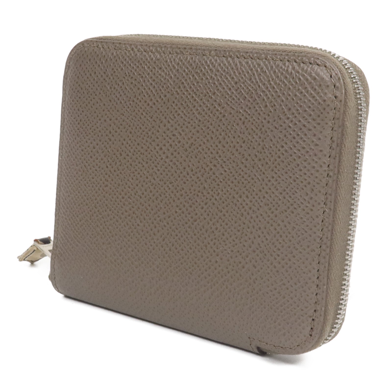 HERMES Epsom皮革Silk In Compact Wallet錢包