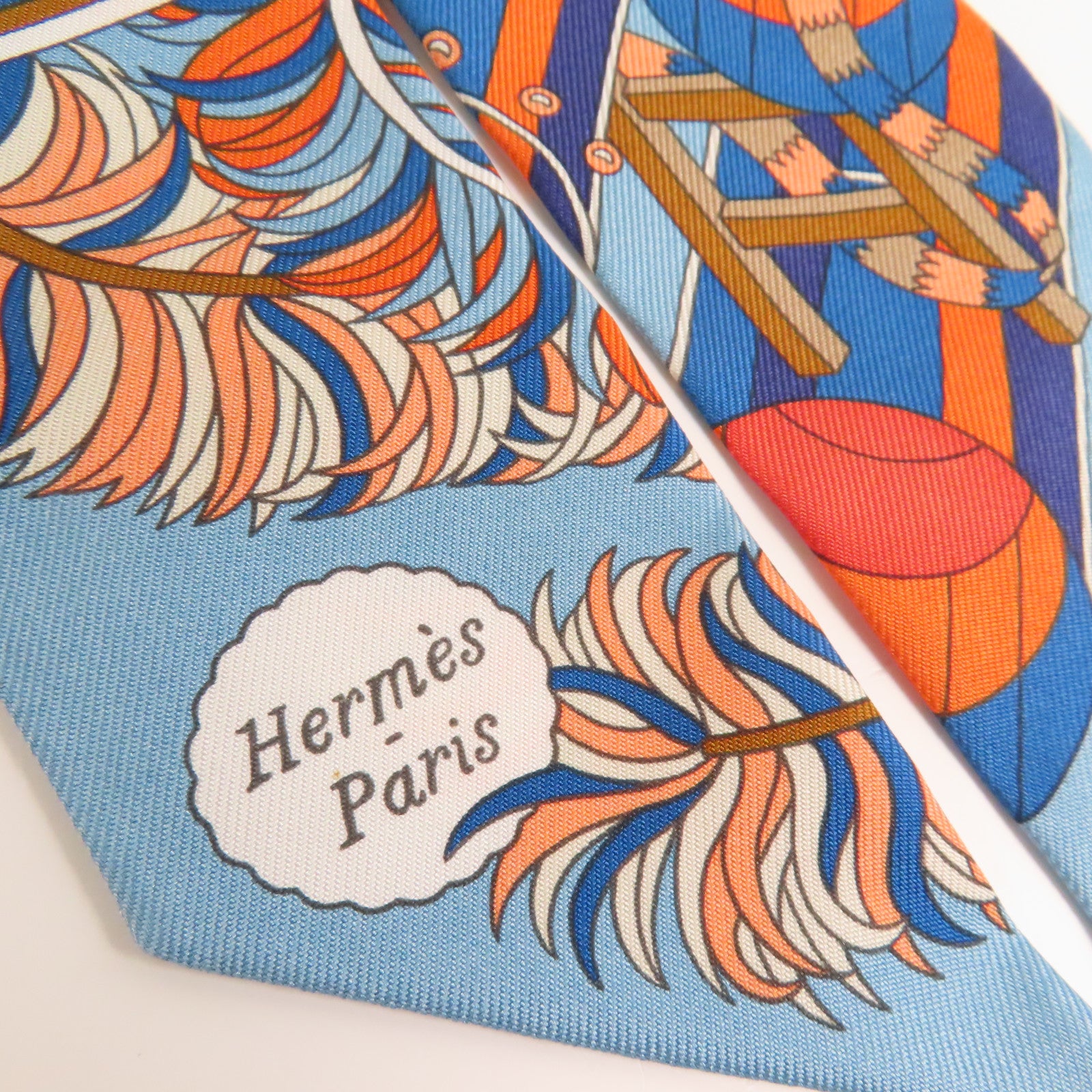HERMES 絲質Twilly絲巾