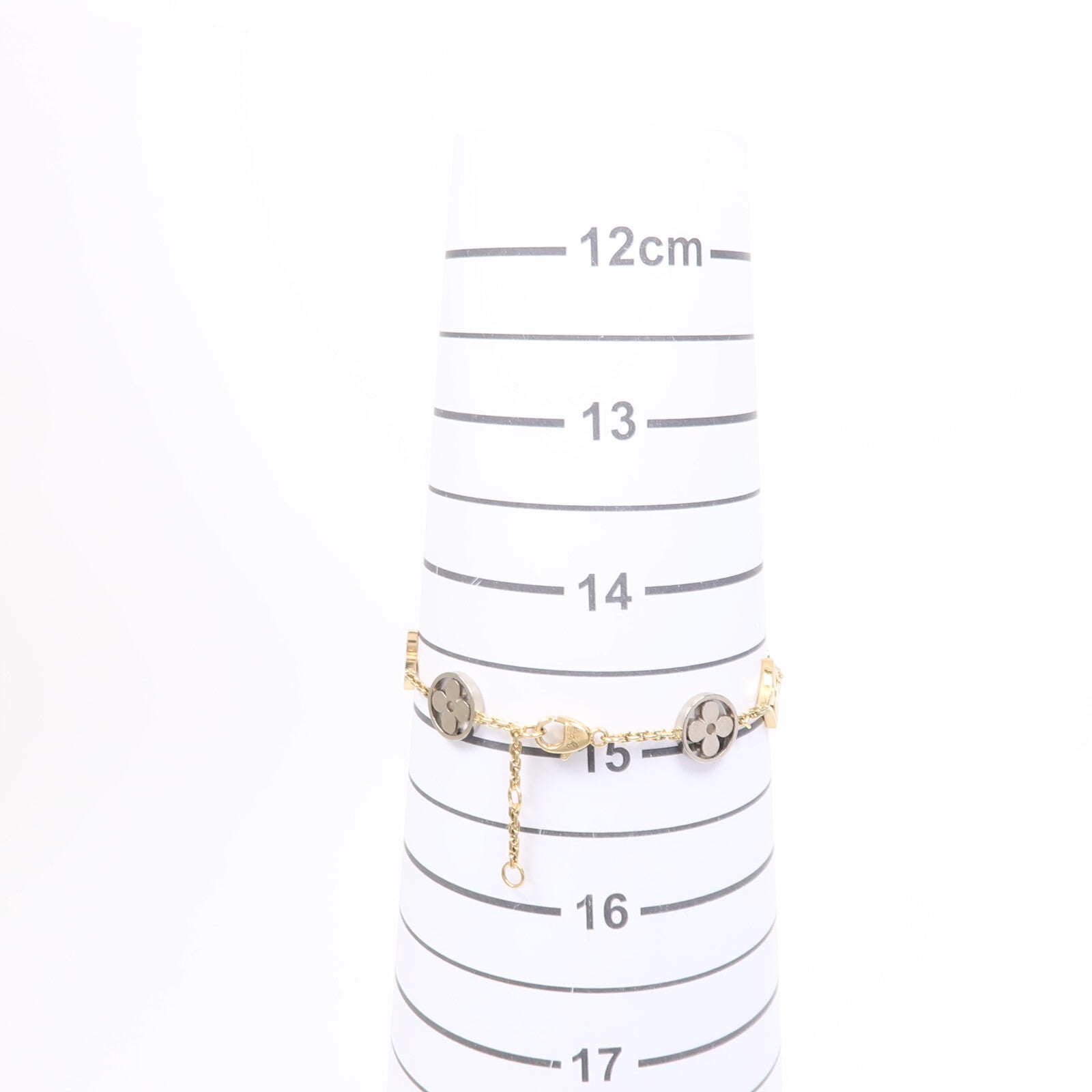 LOUIS VUITTON 18K黃金/白金/玫瑰金Idylle Blossom Bracelet手鏈