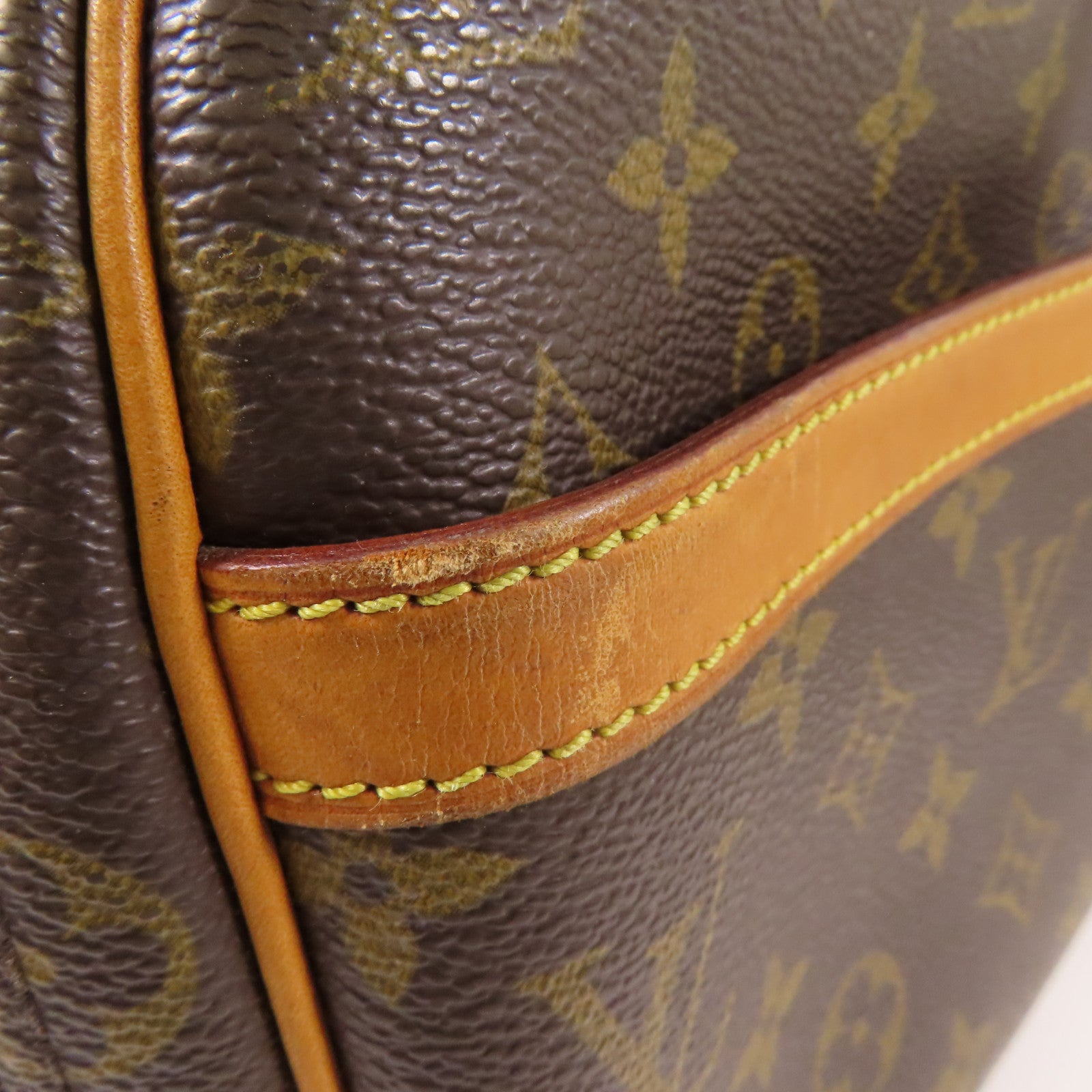 LOUIS VUITTON Monogram Reporter PM金扣肩背袋棕色