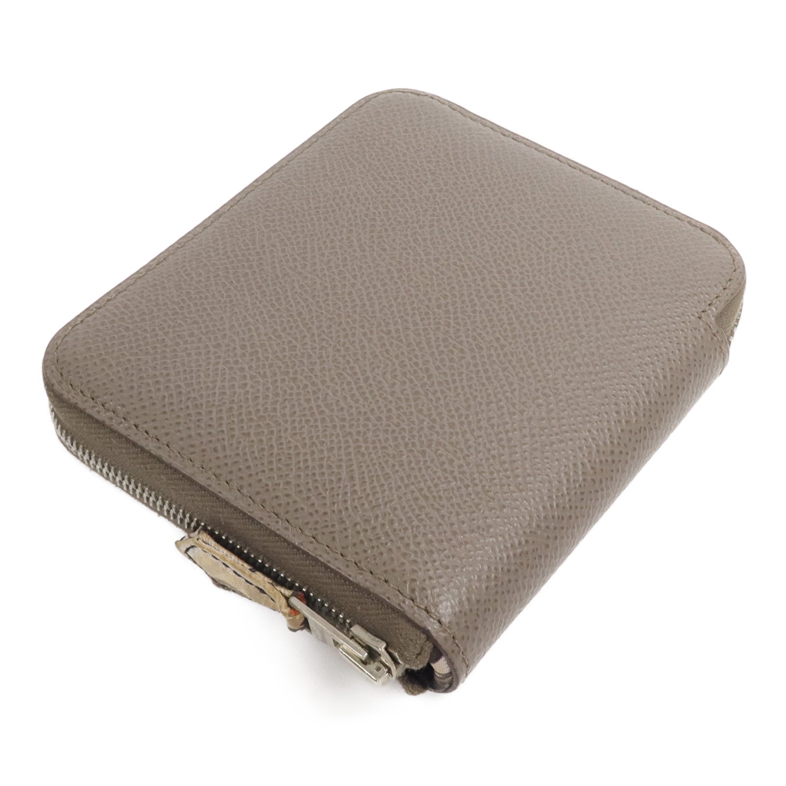 HERMES Epsom皮革Silk In Compact Wallet錢包