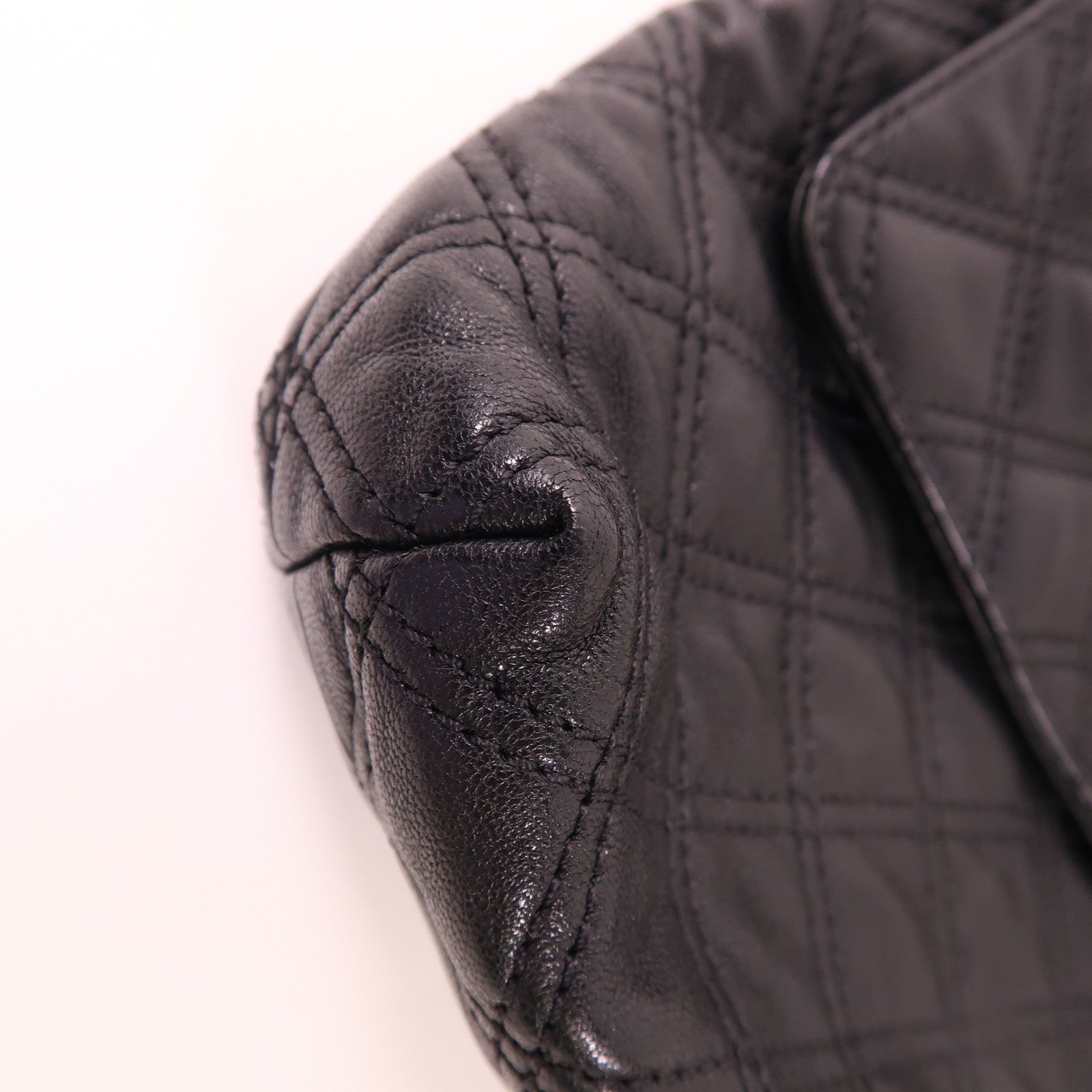 MARC JACOBS 【激減優惠】牛皮皮革Chain Shoulder金扣鏈帶肩背袋