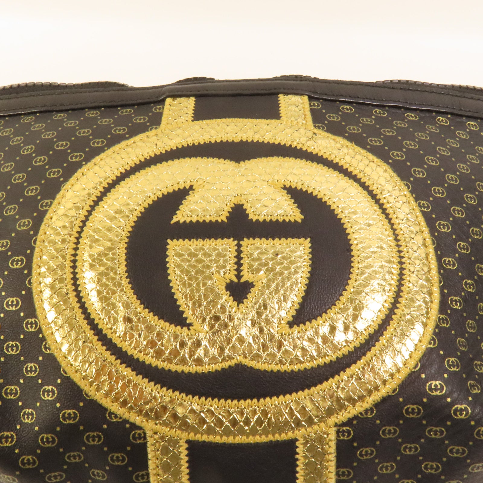 GUCCI 【激減優惠】皮革DAPPER DAN Waist Bag腰包