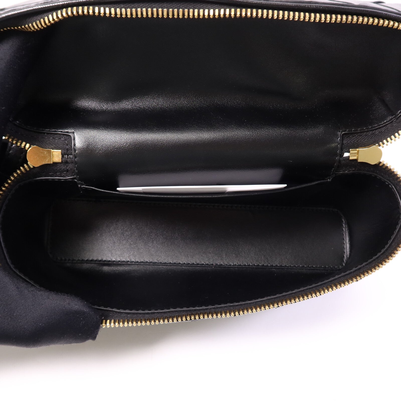 BOTTEGA VENETA 牛皮皮革Bang Bang Vanity Case金扣手挽肩背兩用袋