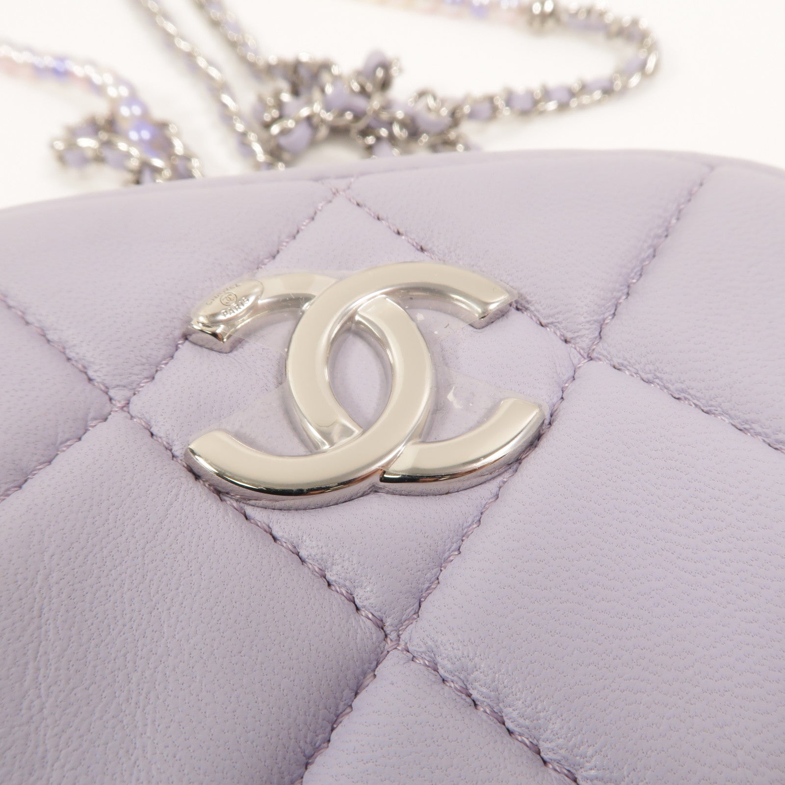 CHANEL 羊皮皮革Chain Shoulder鏈帶肩背袋