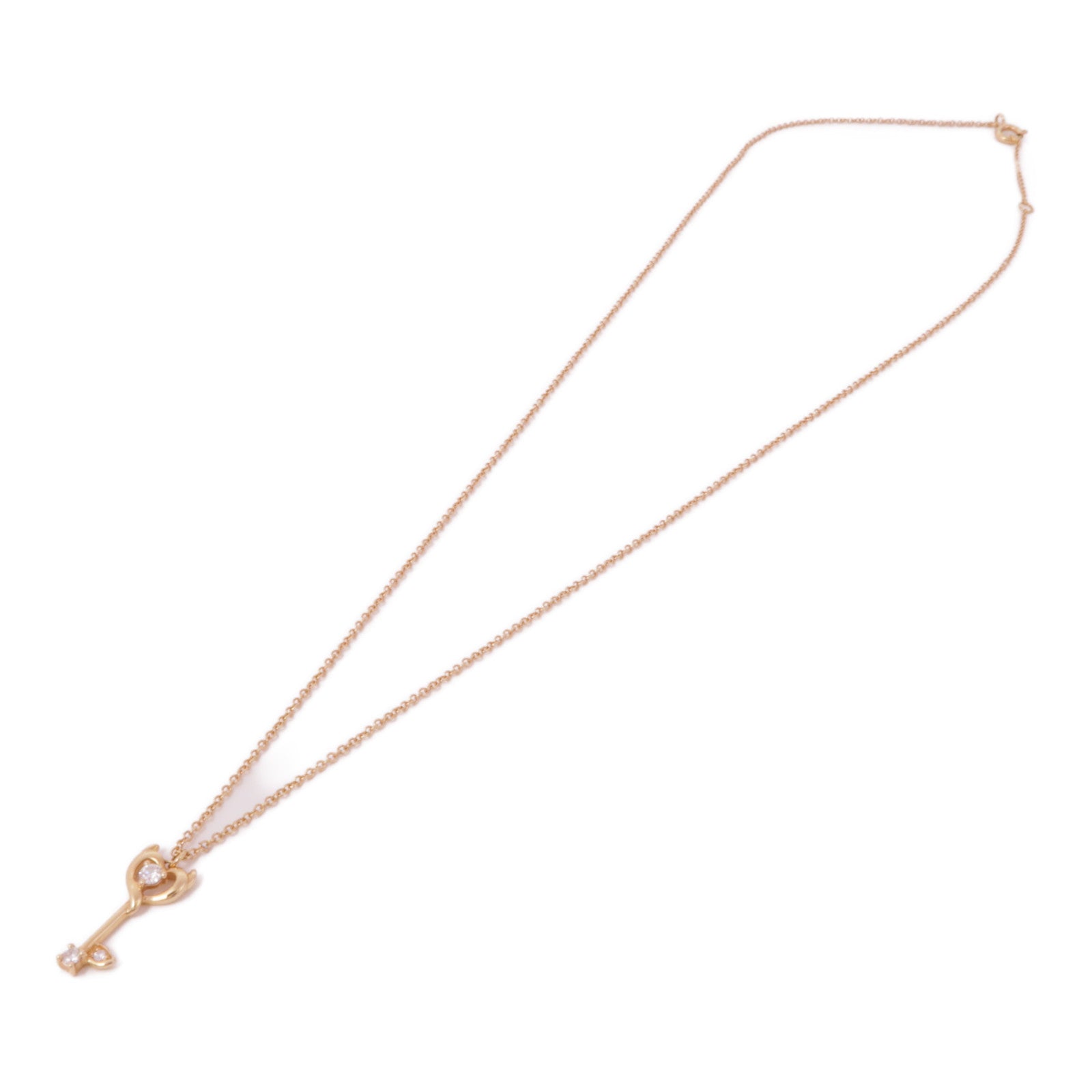 JEWELRY 18K玫瑰金Diamond Necklace鑽石項鍊