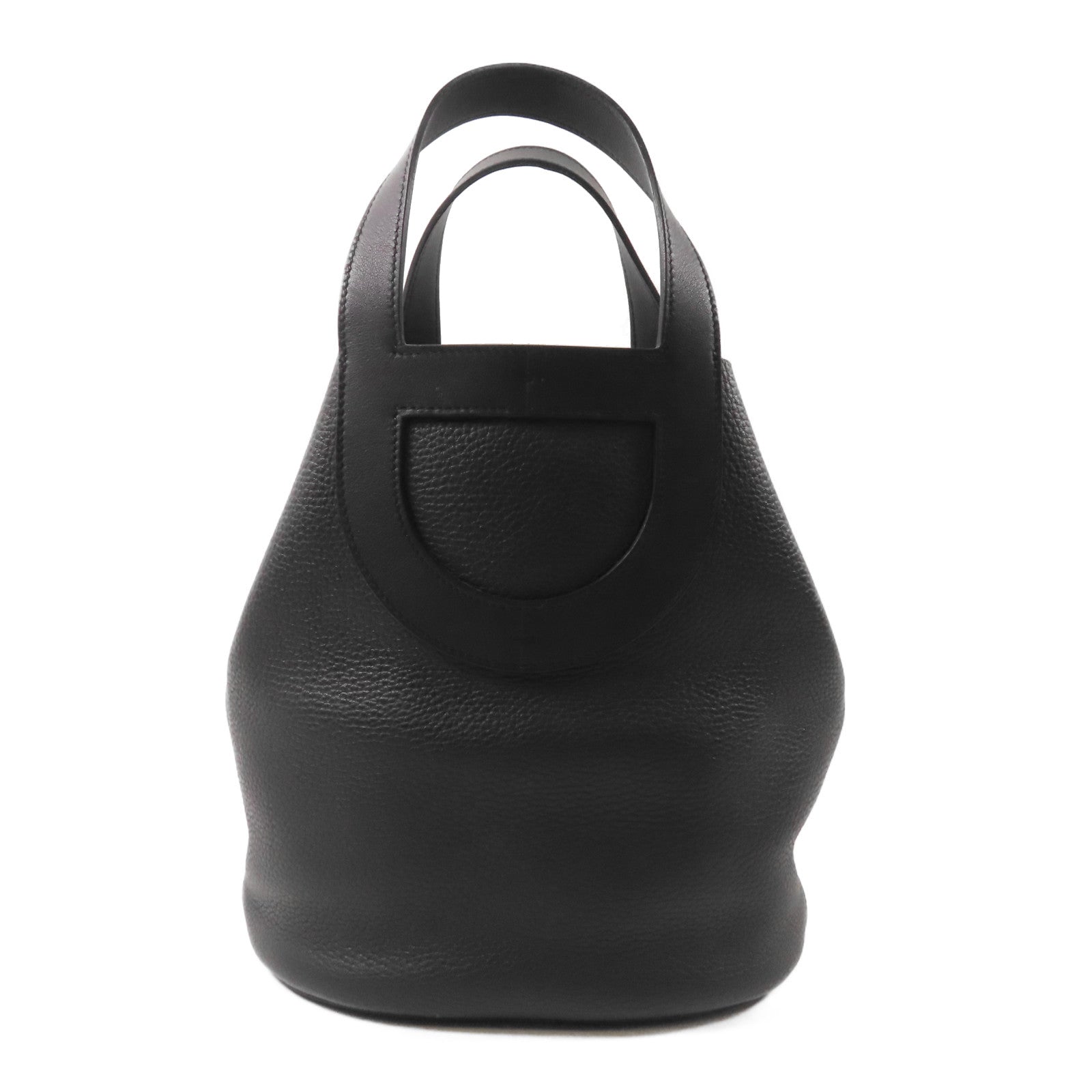 HERMES Clemence皮革In The Loop 22金扣手挽袋