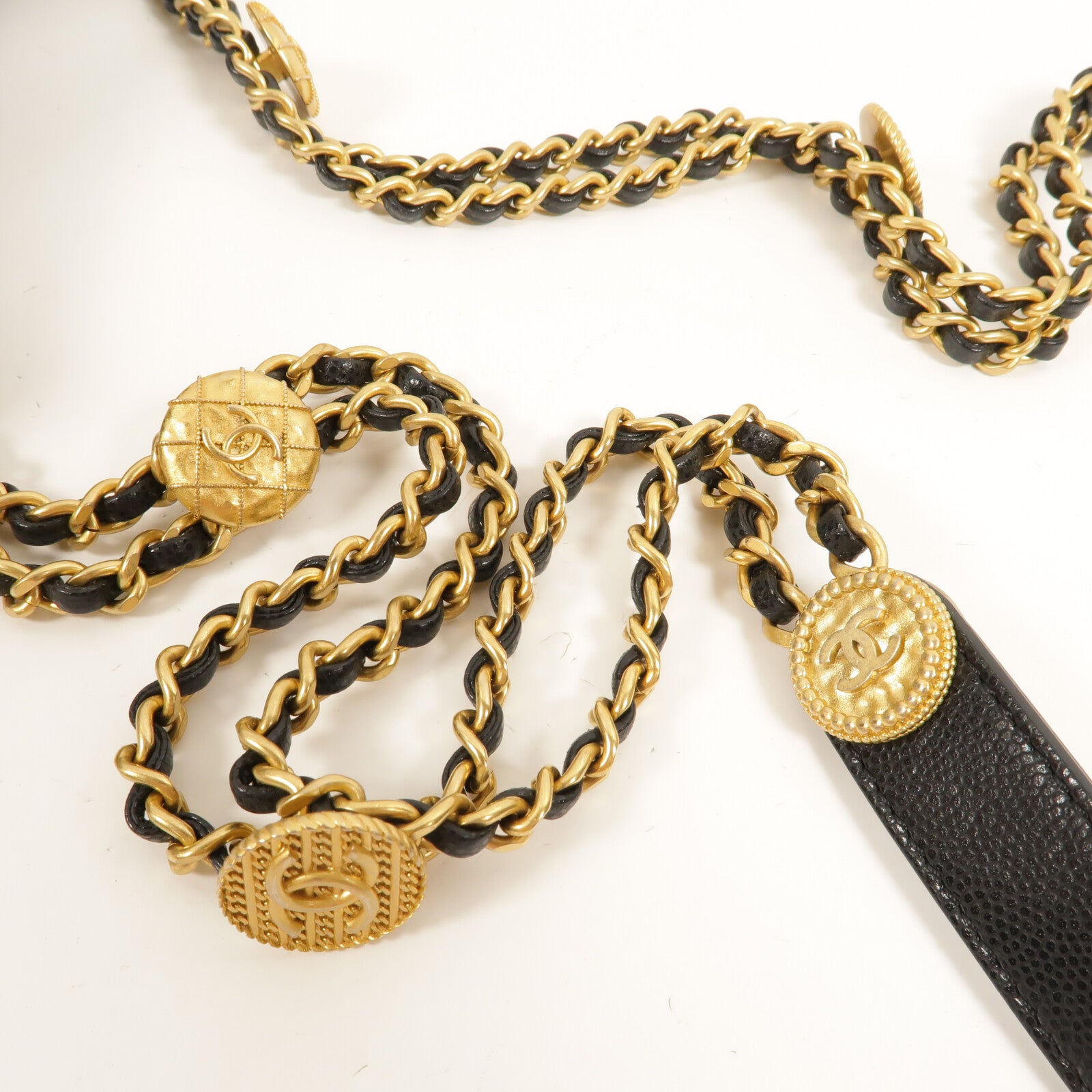 CHANEL 牛皮皮革Mini Flap Bag鏈帶肩背袋