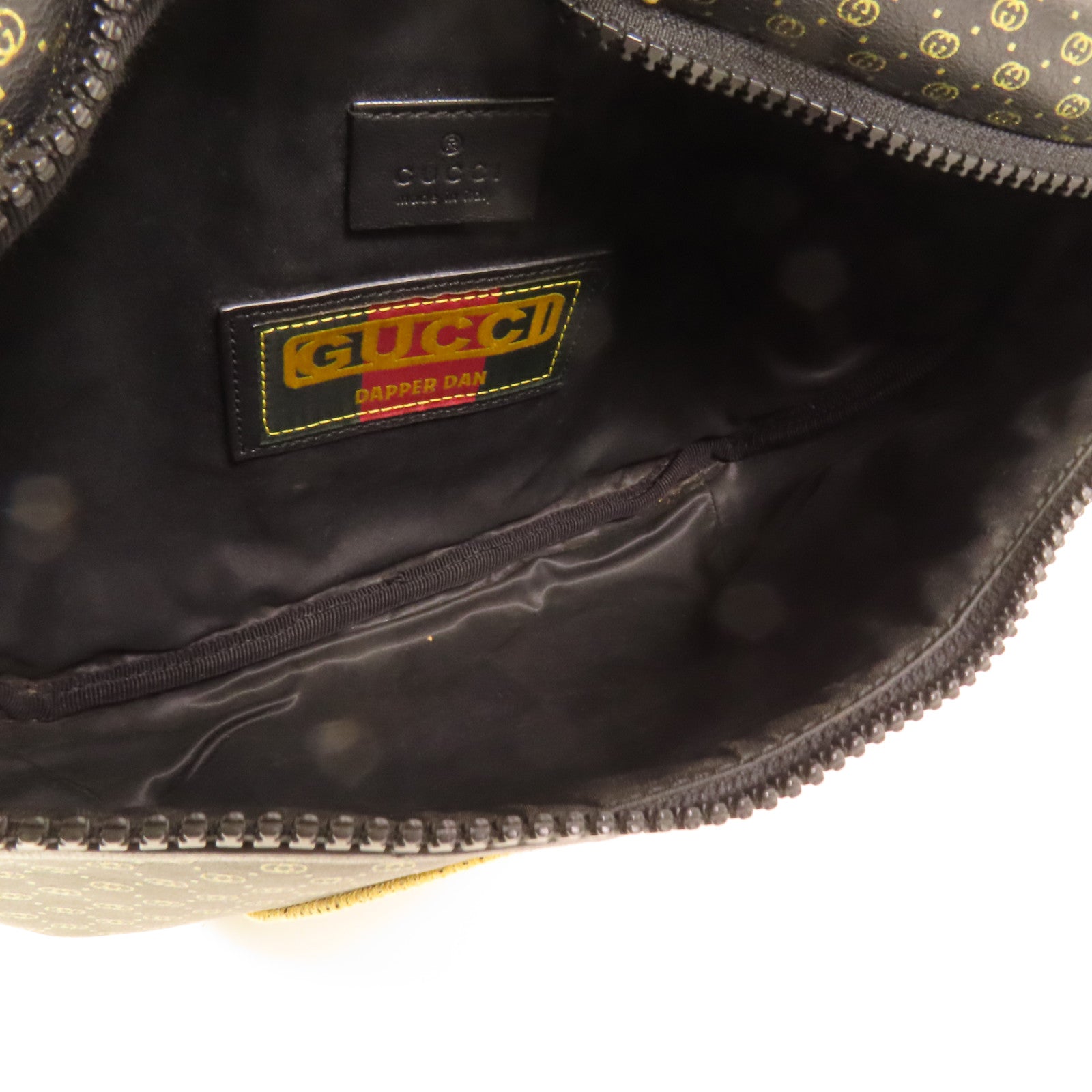 GUCCI 【激減優惠】皮革DAPPER DAN Waist Bag腰包