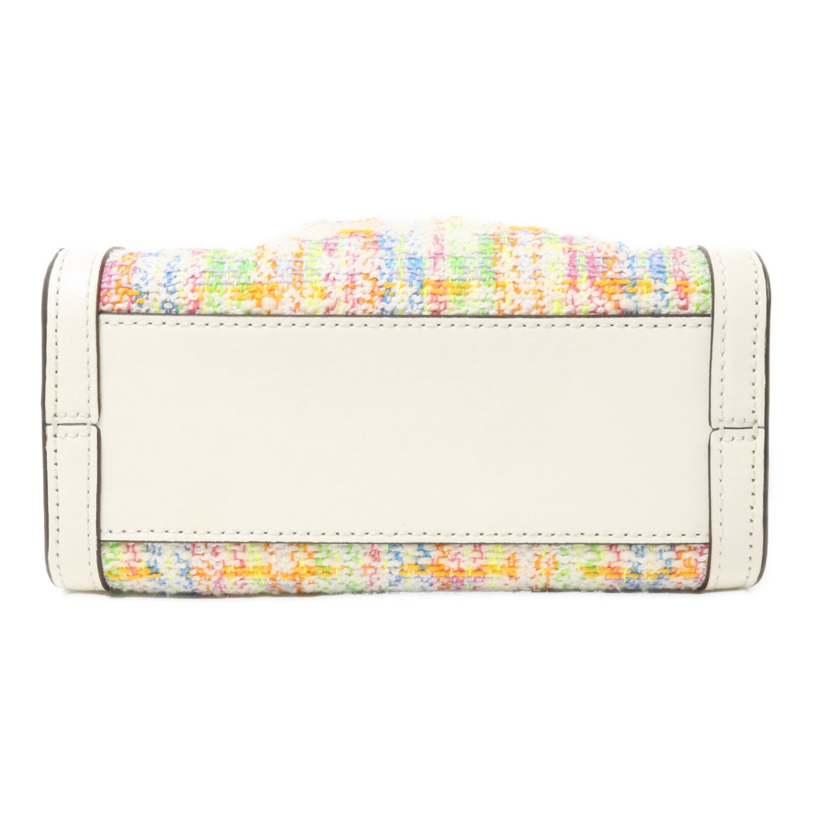 Kate Spade Tweed/牛皮皮革Manhattan Mini Tote手挽肩背兩用袋