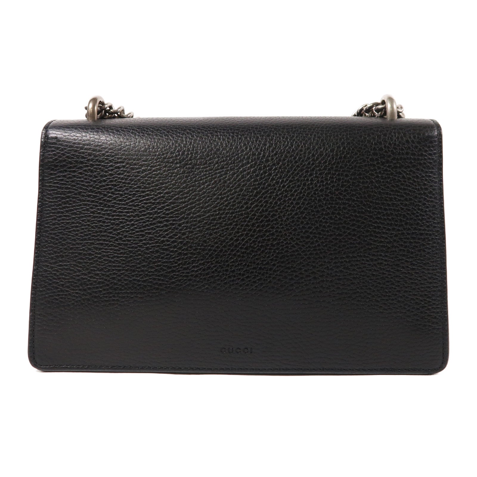 GUCCI 牛皮皮革Dionysus銀扣鏈帶肩背袋