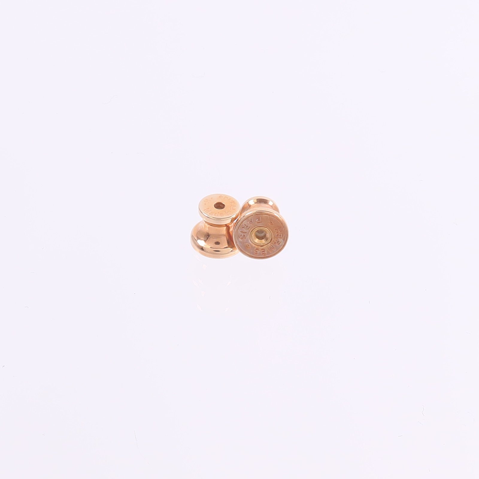 HERMES 【激減優惠】金屬Mini Maillon Earrings耳環