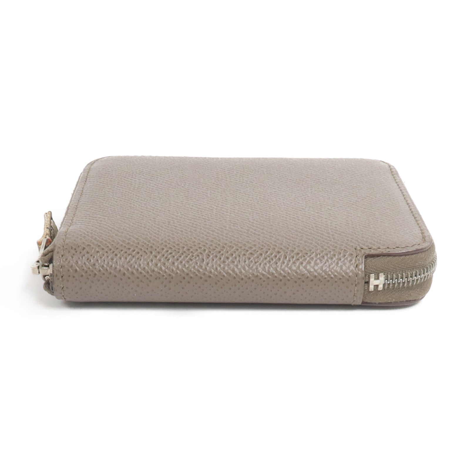 HERMES Epsom皮革Silk In Compact Wallet錢包