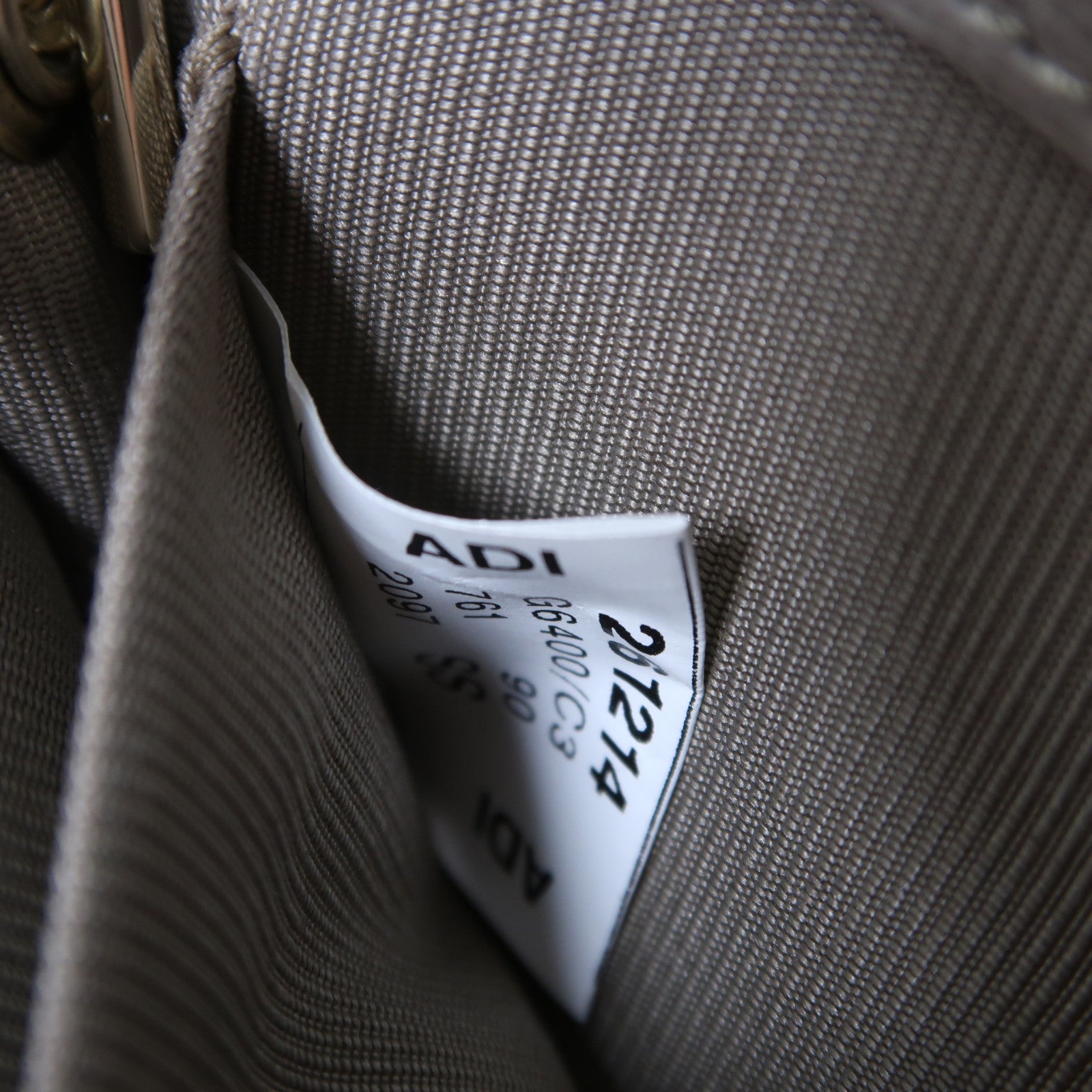 Furla 牛皮皮革Chain Shoulder金扣鏈帶肩背袋灰色