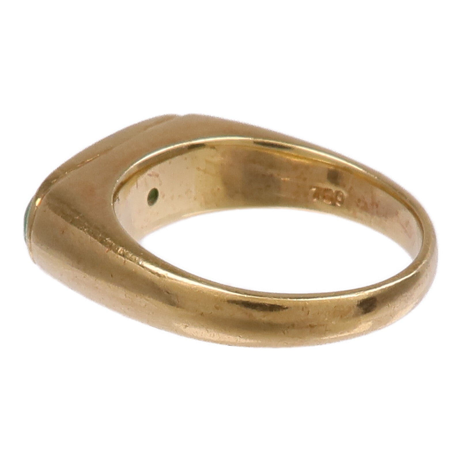 JEWELRY 18K黃金Jade Ring翡翠戒指US#3