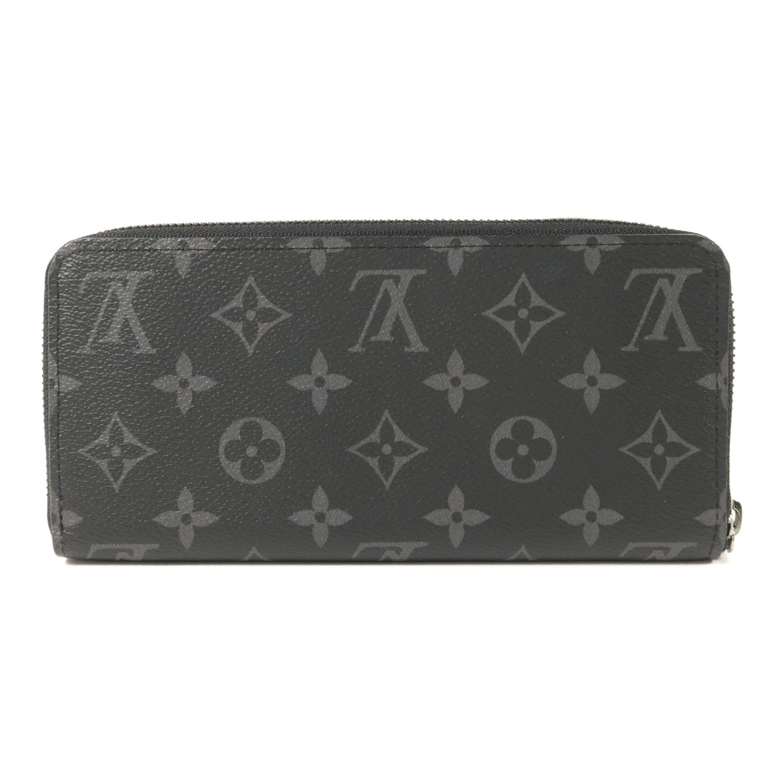 LOUIS VUITTON Monogram Eclipse Zippy Wallet Horizontal長錢包
