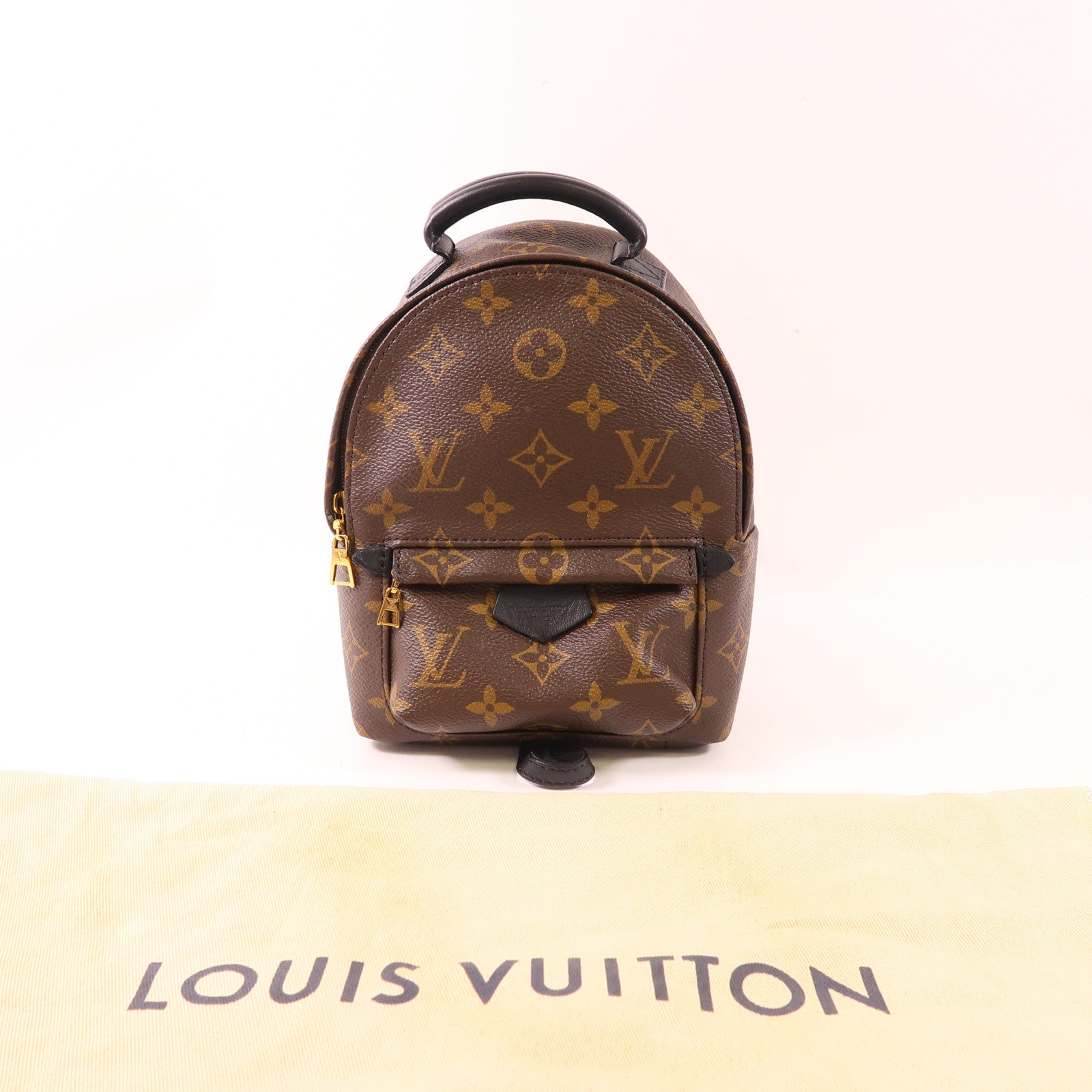 LOUIS VUITTON 【激減優惠】Monogram Palm Springs Mini金扣背包
