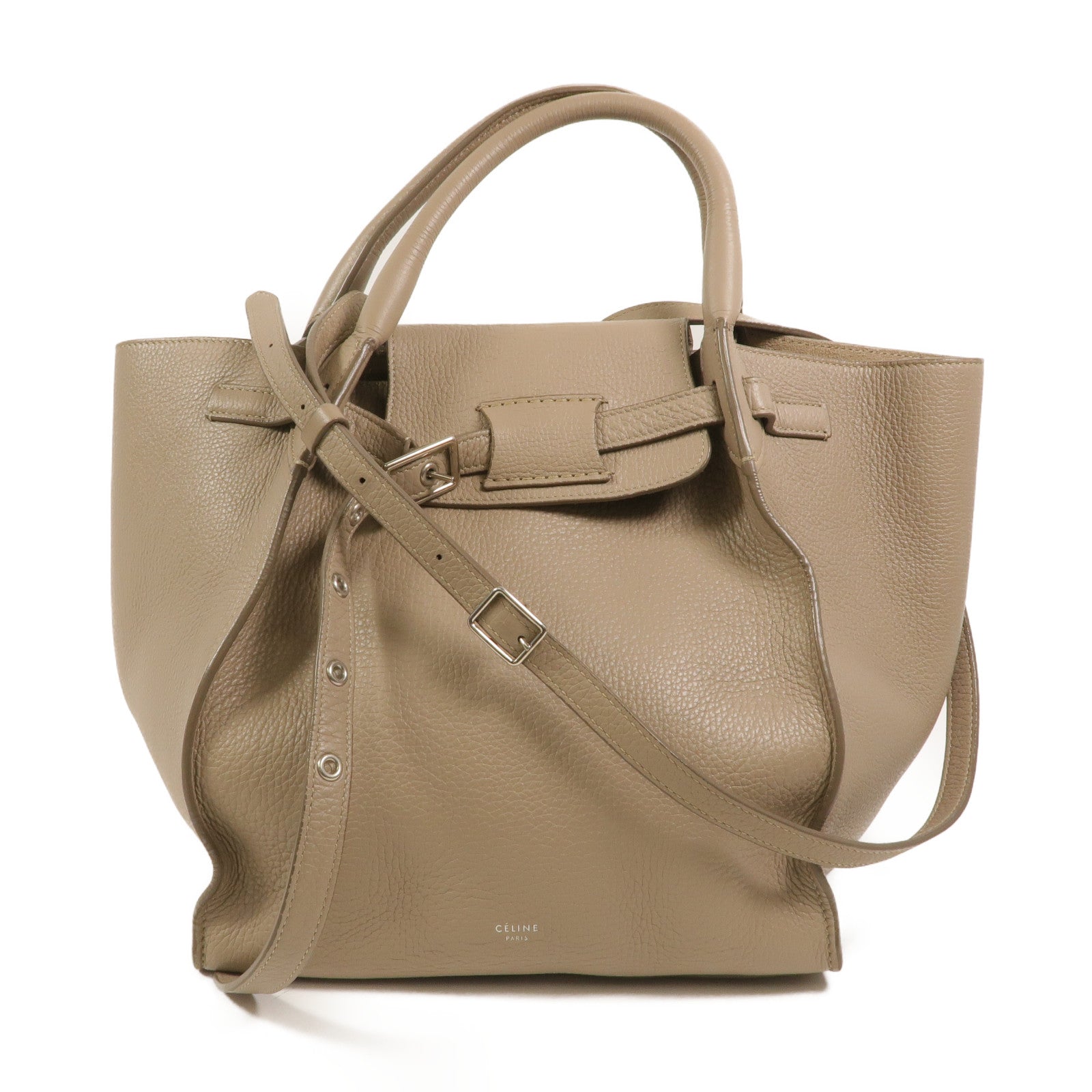 CELINE 牛皮皮革Small Big Bag手挽肩背兩用袋