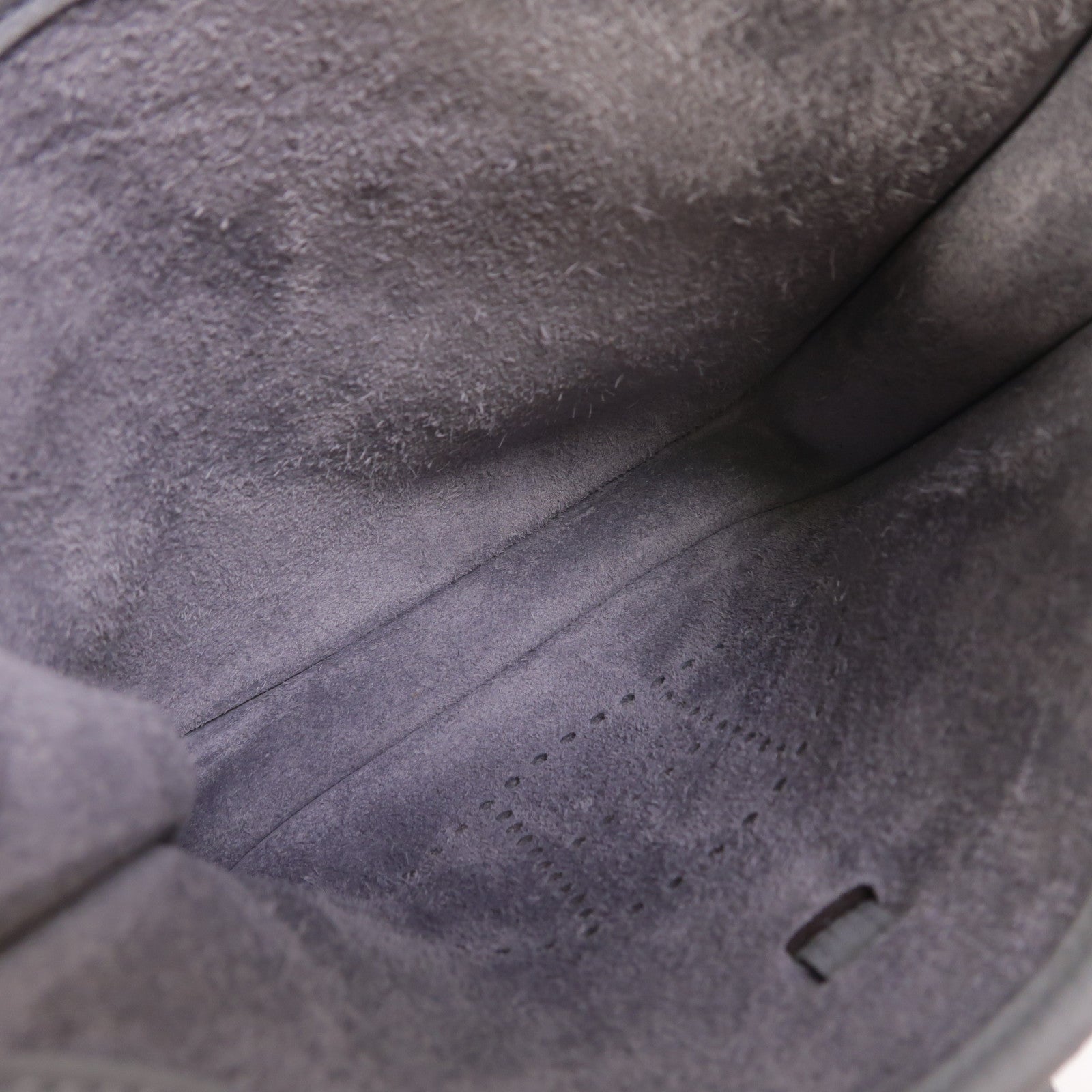 HERMES Clemence皮革Evelyne 23肩背袋Gris Pantin
