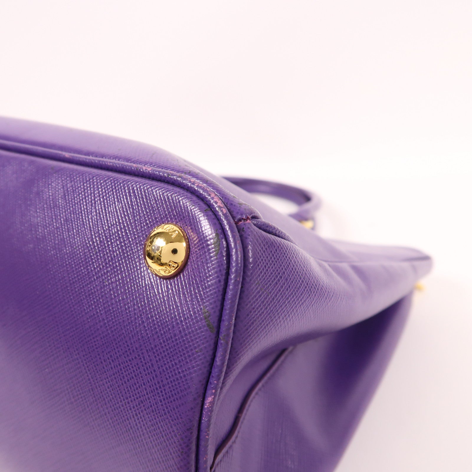PRADA Saffiano皮革Killer Bag金扣手挽肩背兩用袋