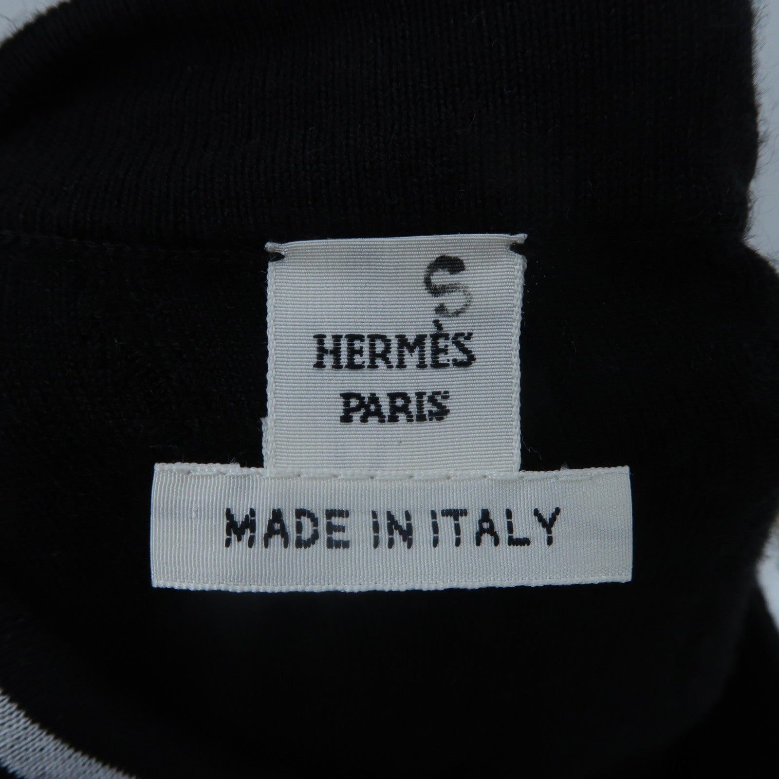 HERMES Cashmere/Silk Do Re Boucles Knit Top針織