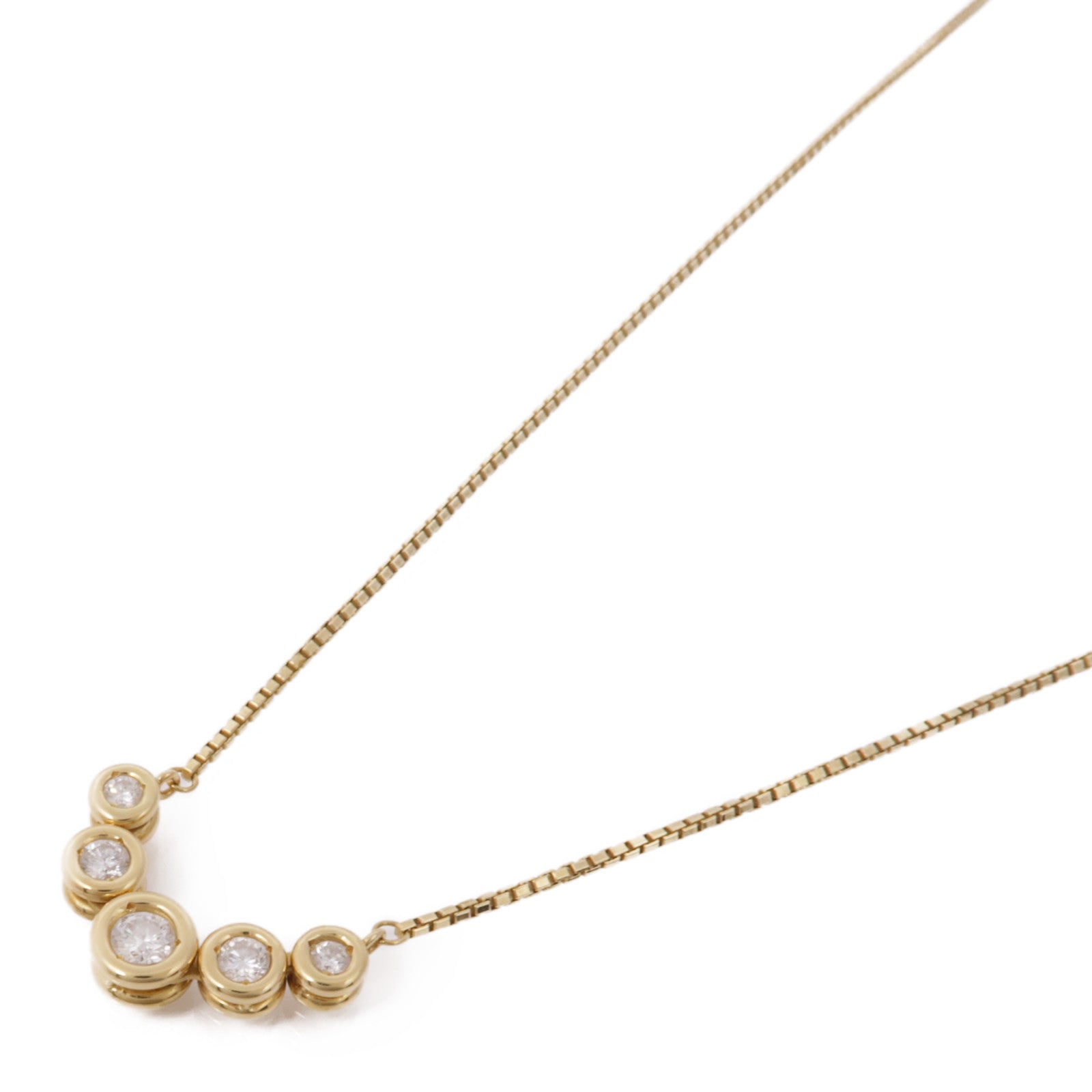 JEWELRY 18K黃金Diamond Necklace鑽石項鍊