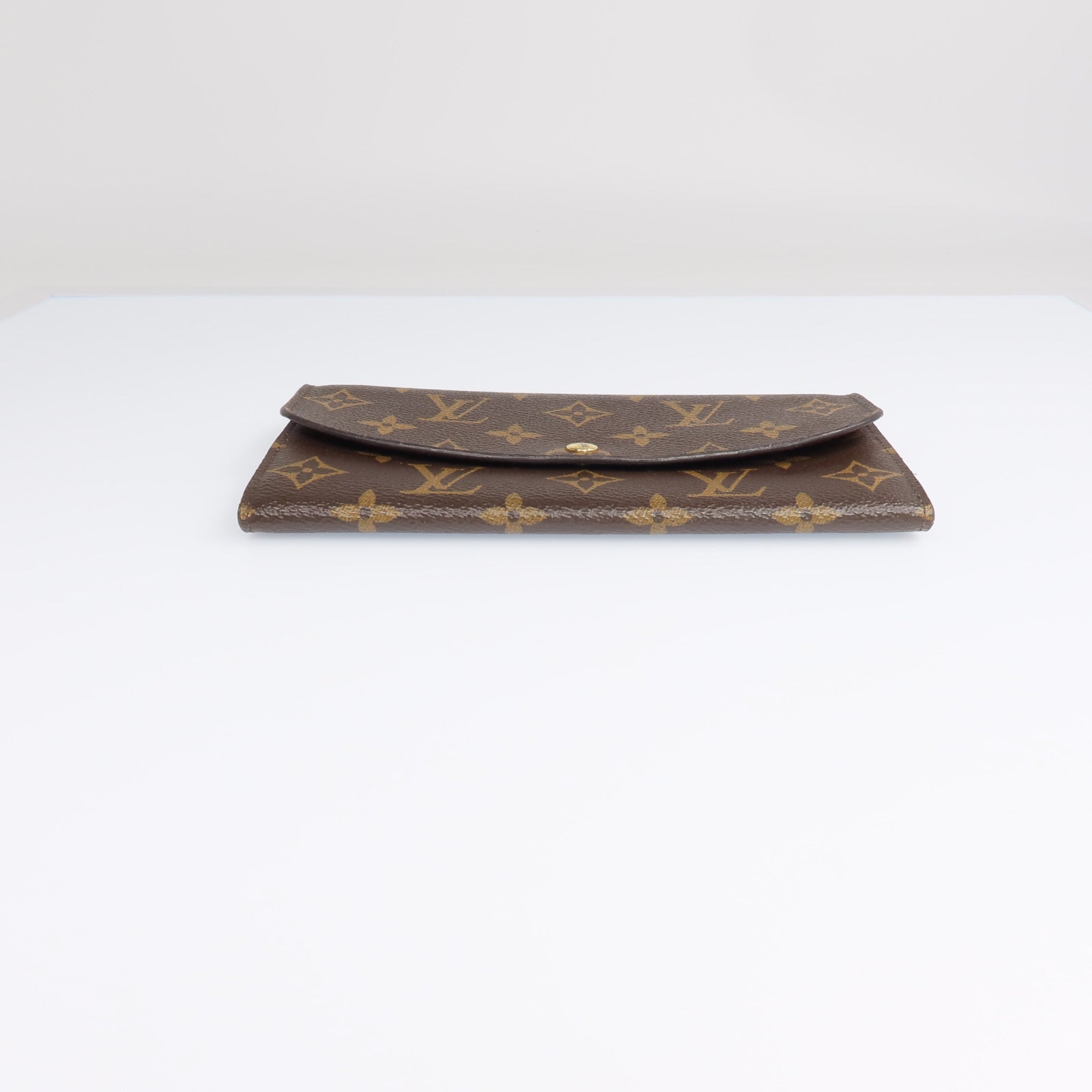 LOUIS VUITTON Monogram Emilie Long Wallet金扣長錢包