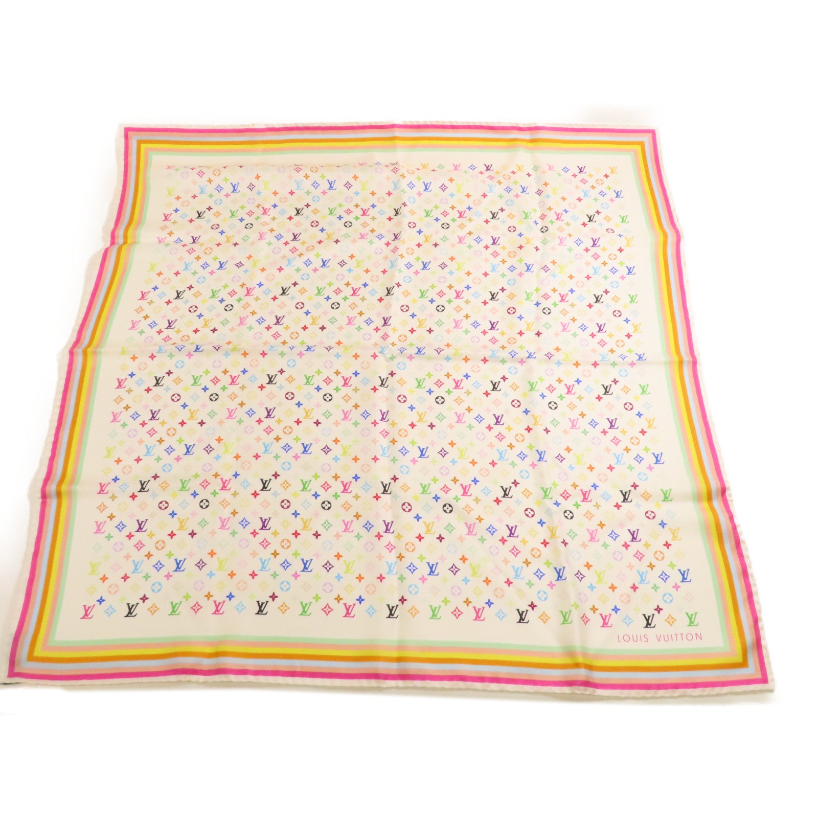 LOUIS VUITTON 棉質Scarf 70x 70cm絲巾