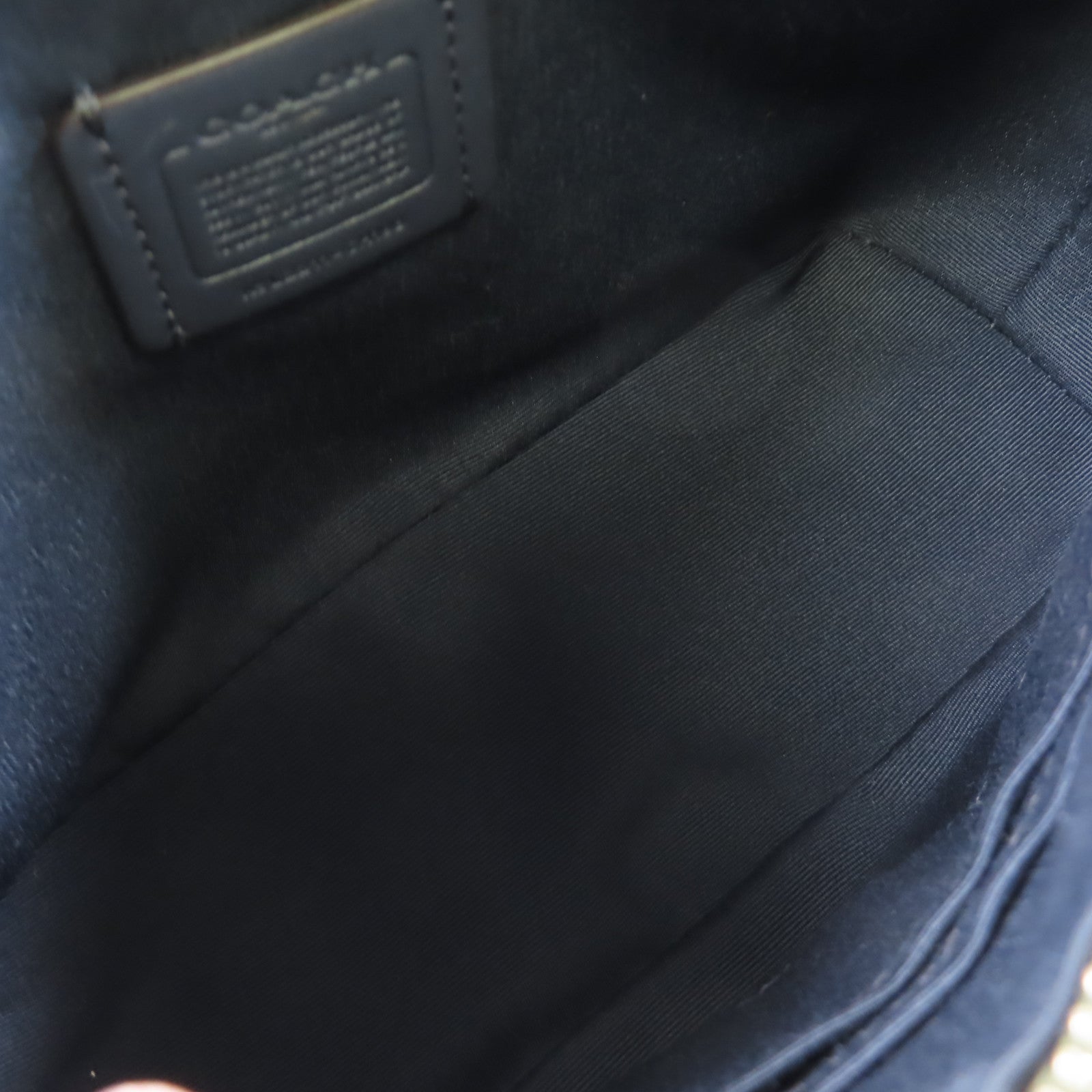 COACH 塗層皮革Mini Gallery Crossbody Bag銀扣手挽肩背袋兩用袋鼠尾草色
