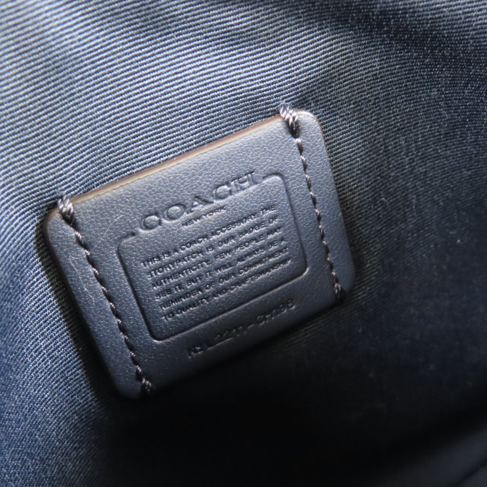 COACH 塗層皮革Mini Gallery Crossbody Bag銀扣手挽肩背袋兩用袋鼠尾草色