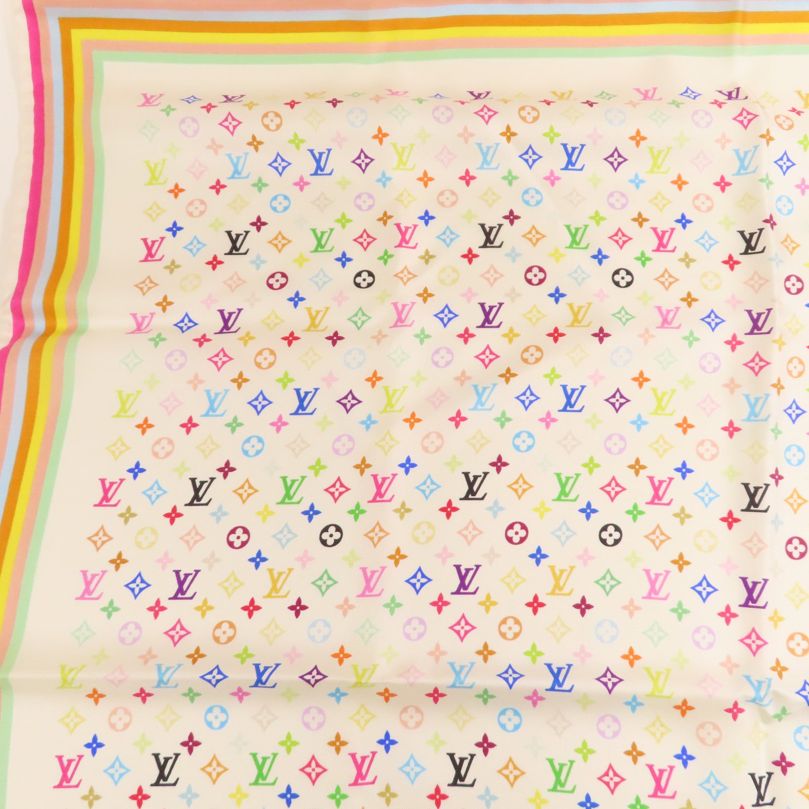 LOUIS VUITTON 棉質Scarf 70x 70cm絲巾