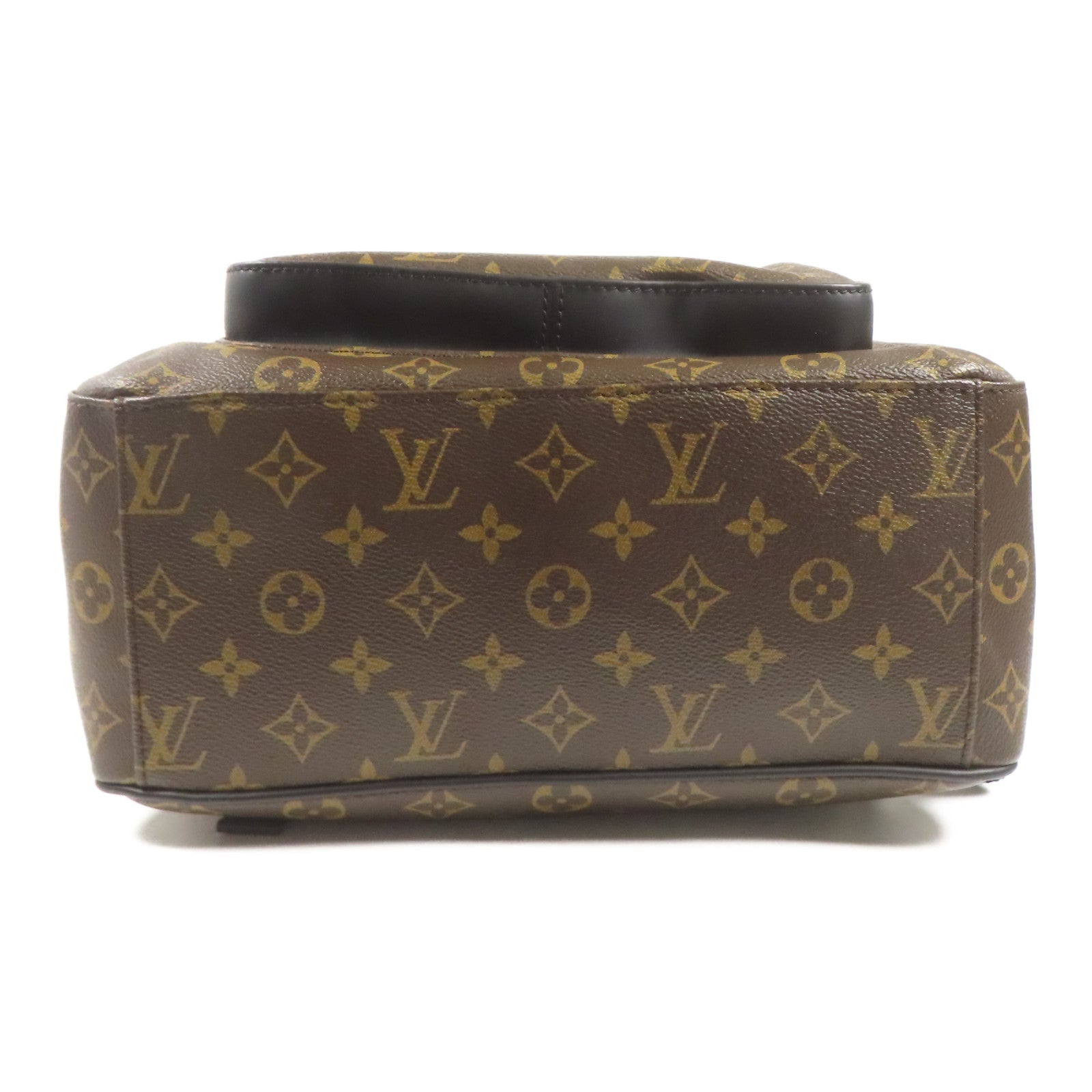 LOUIS VUITTON Monogram Macassar Josh Backpack銀扣背包