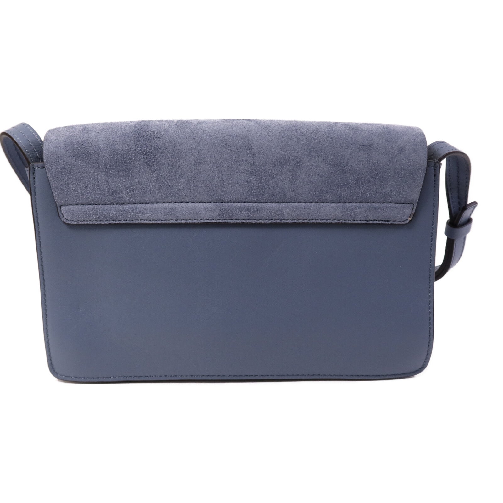Chloe 牛皮/麂皮皮革Faye Bag金扣肩背袋