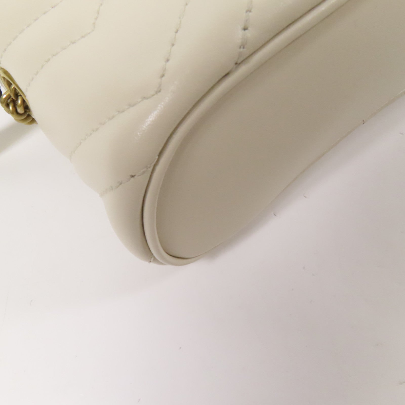 GUCCI 牛皮皮革GG Marmont金扣手挽肩背兩用袋