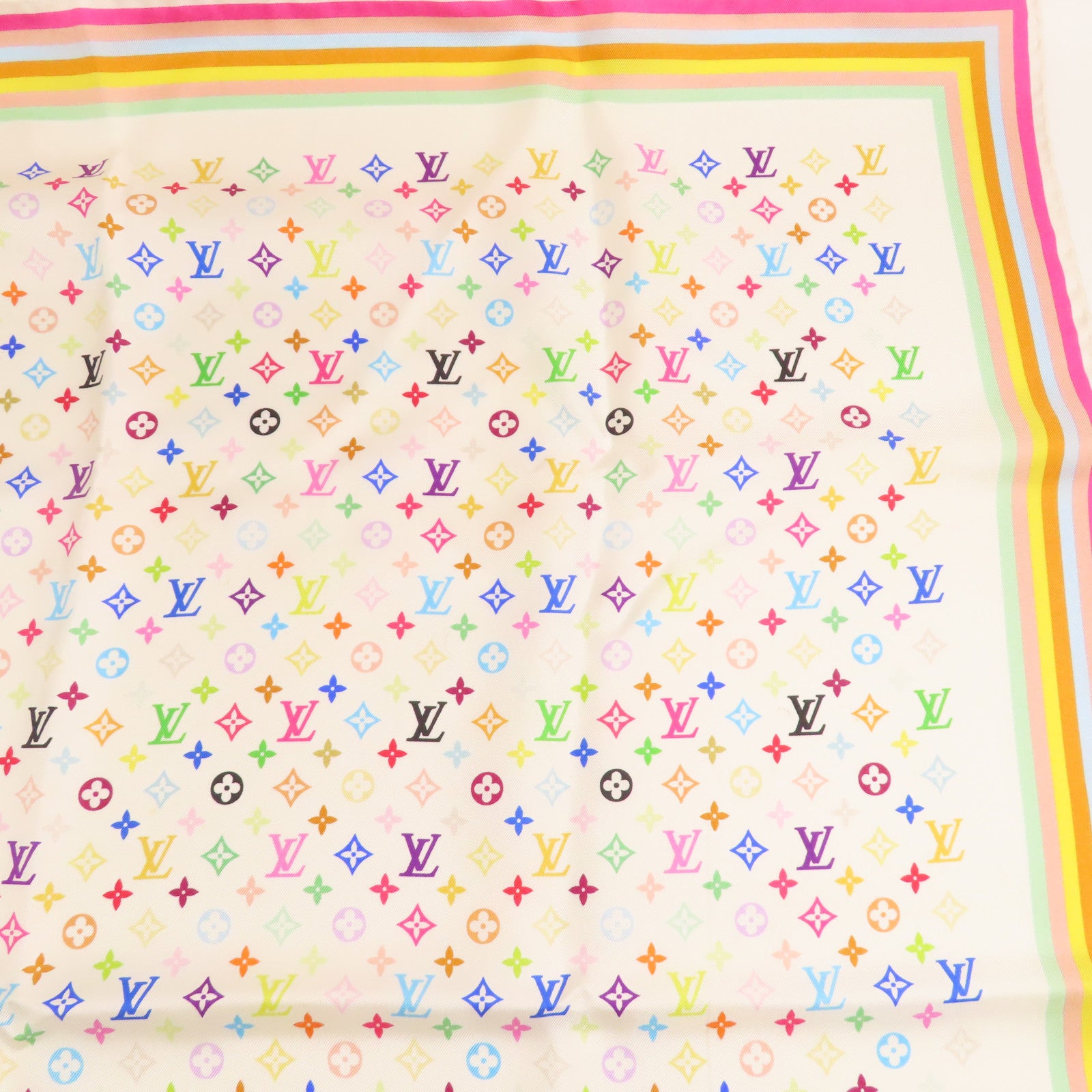LOUIS VUITTON 棉質Scarf 70x 70cm絲巾
