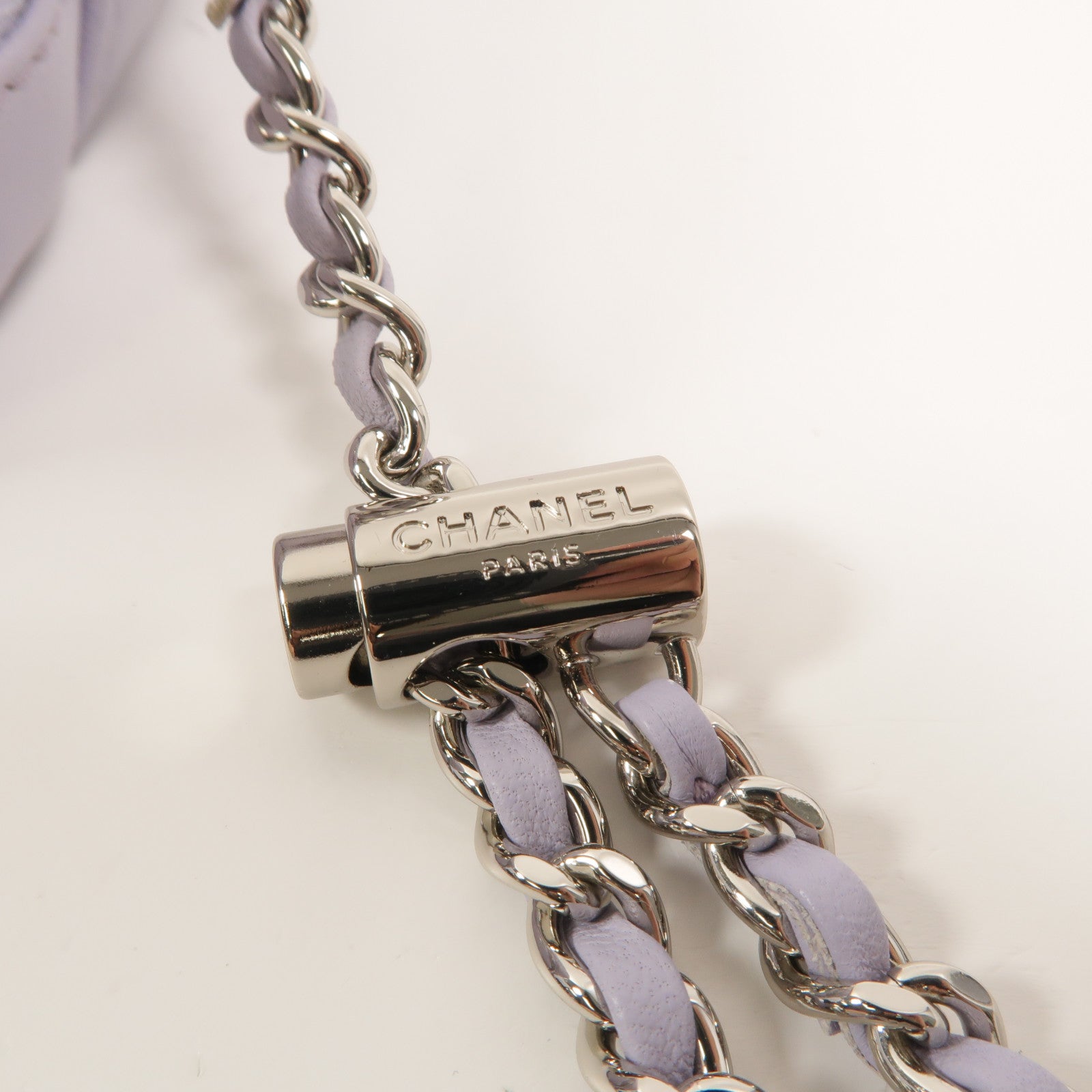 CHANEL 羊皮皮革Chain Shoulder鏈帶肩背袋