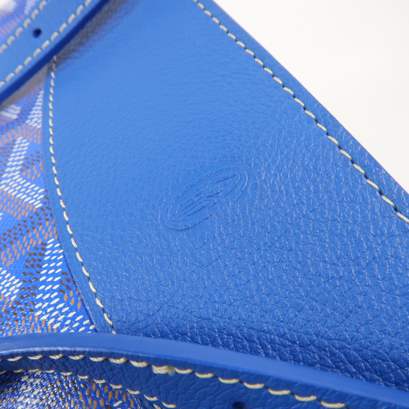 GOYARD Goyardine帆布/皮革Hirondelle Bag肩背袋