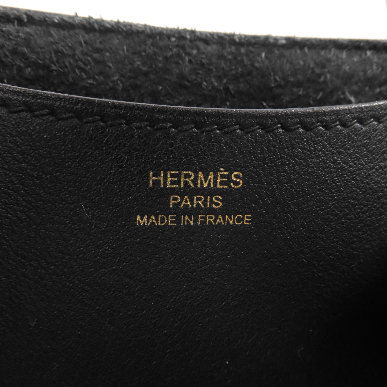 HERMES Clemence皮革In The Loop 22金扣手挽袋