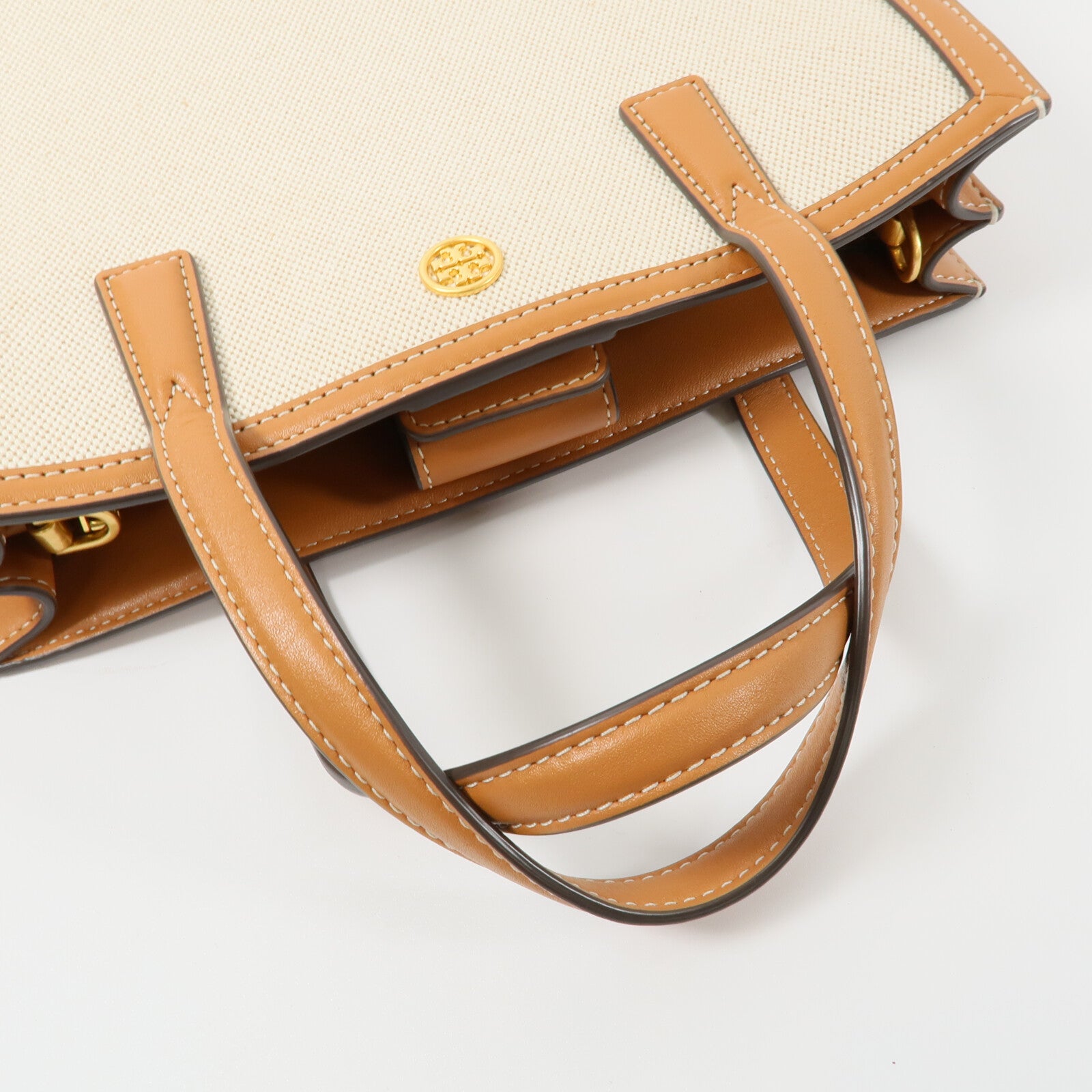 Tory Burch 帆布Walker手挽肩背兩用袋