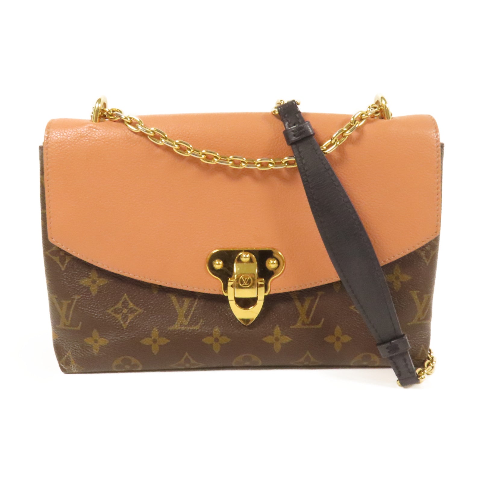 LOUIS VUITTON Monogram Saint Placide金扣肩背袋