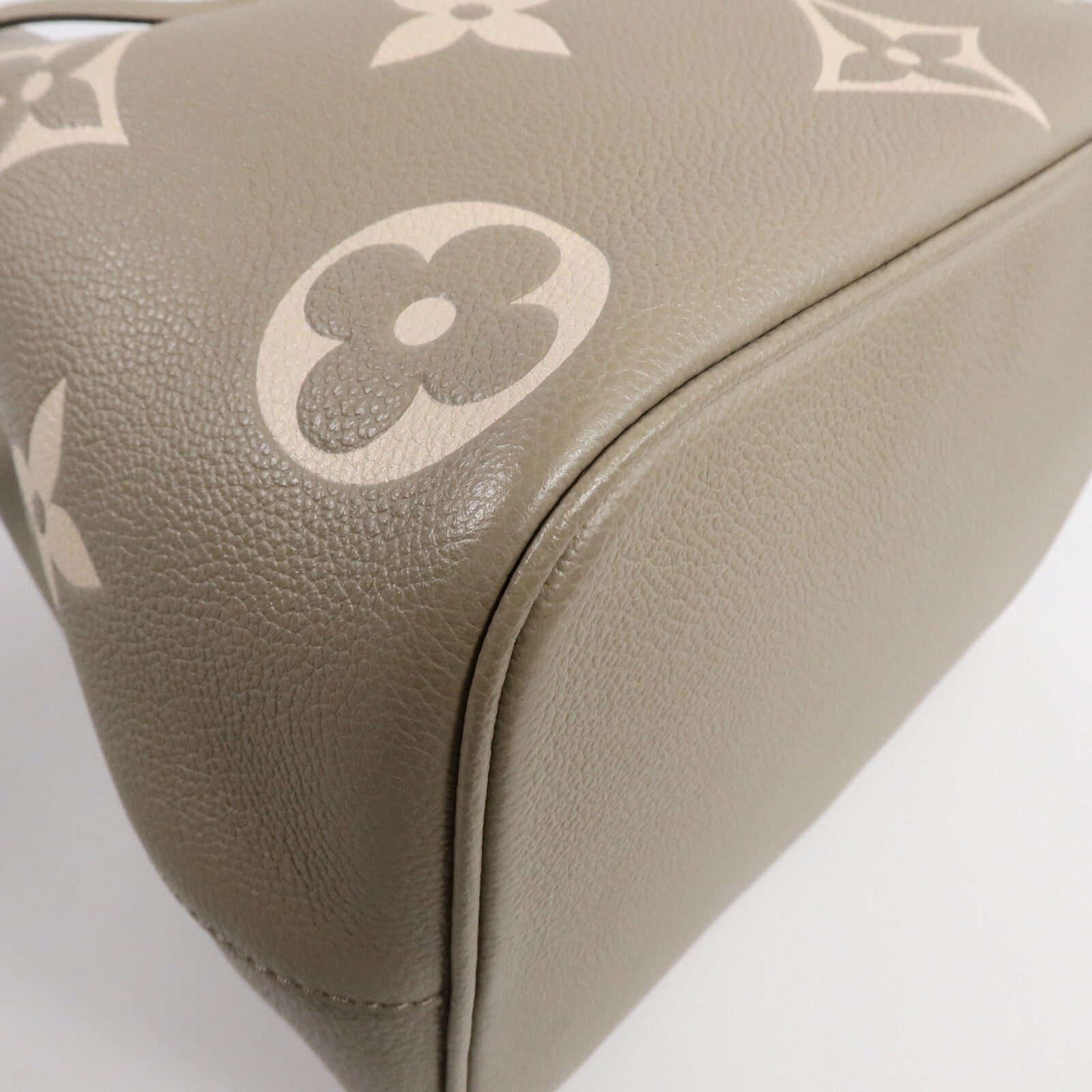LOUIS VUITTON Monogram Empreinte Neo Noe MM金扣手挽肩背兩用袋