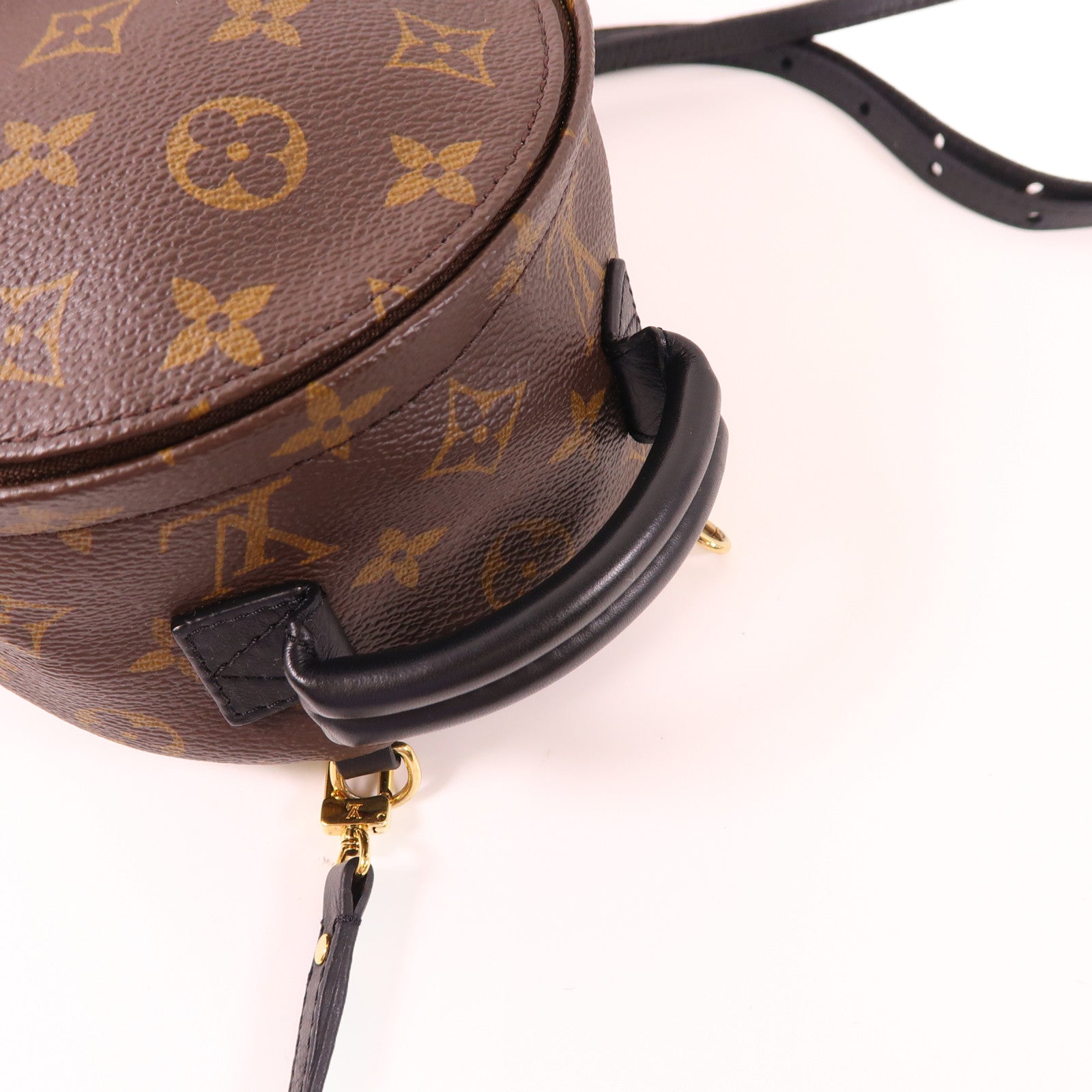 LOUIS VUITTON 【激減優惠】Monogram Palm Springs Mini金扣背包