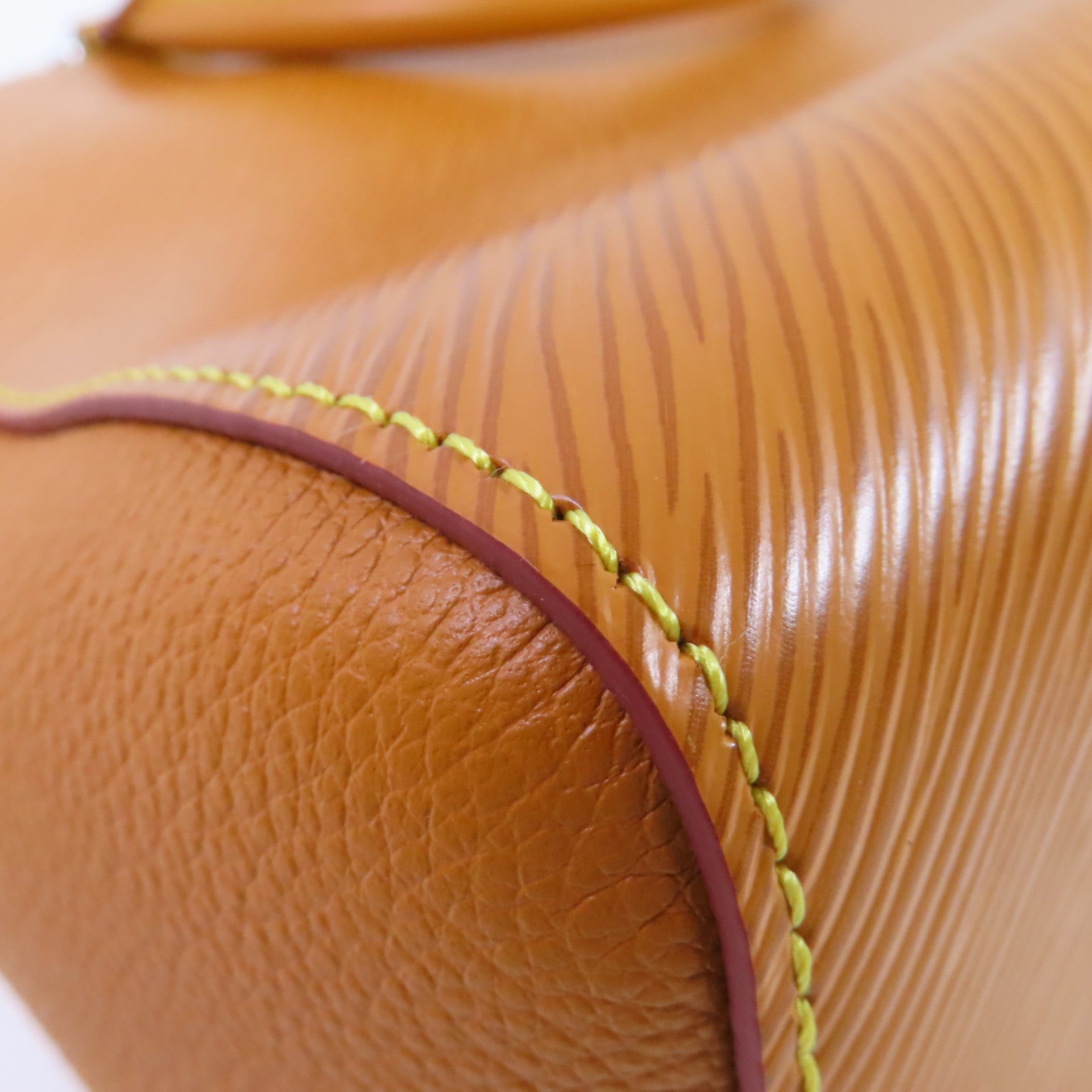 LOUIS VUITTON Epi Marelle Tote MM 2Way Shoulder Bag銀扣手挽肩背兩用袋啡色