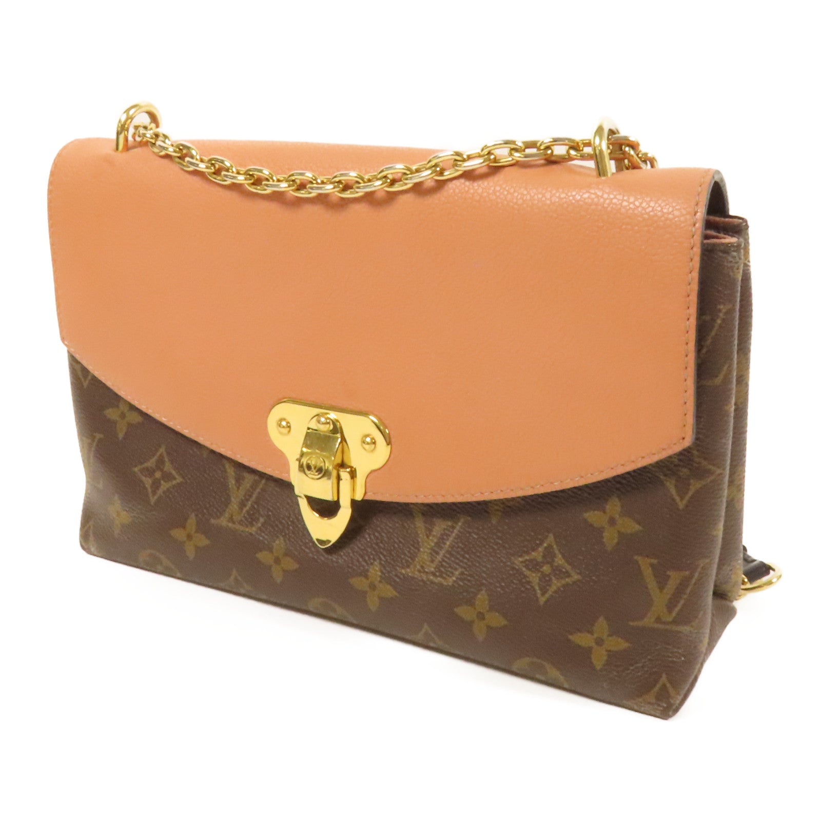 LOUIS VUITTON Monogram Saint Placide金扣肩背袋